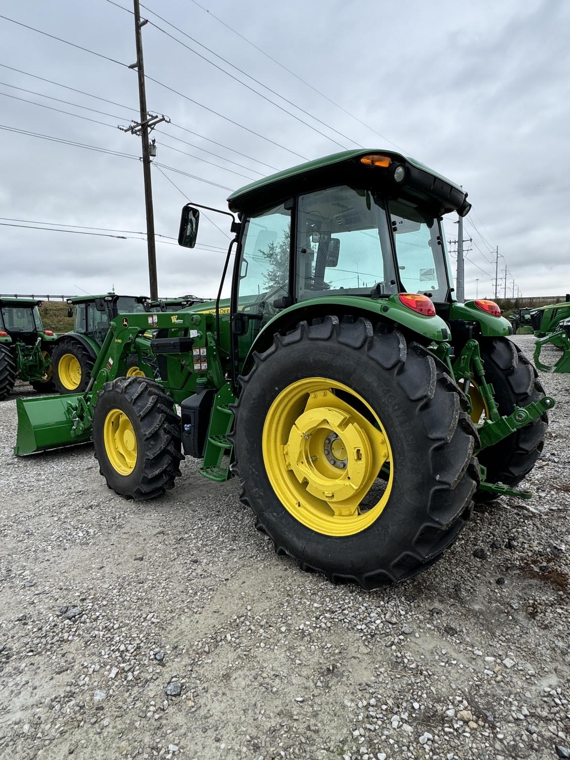 2023 John Deere 6105E cab