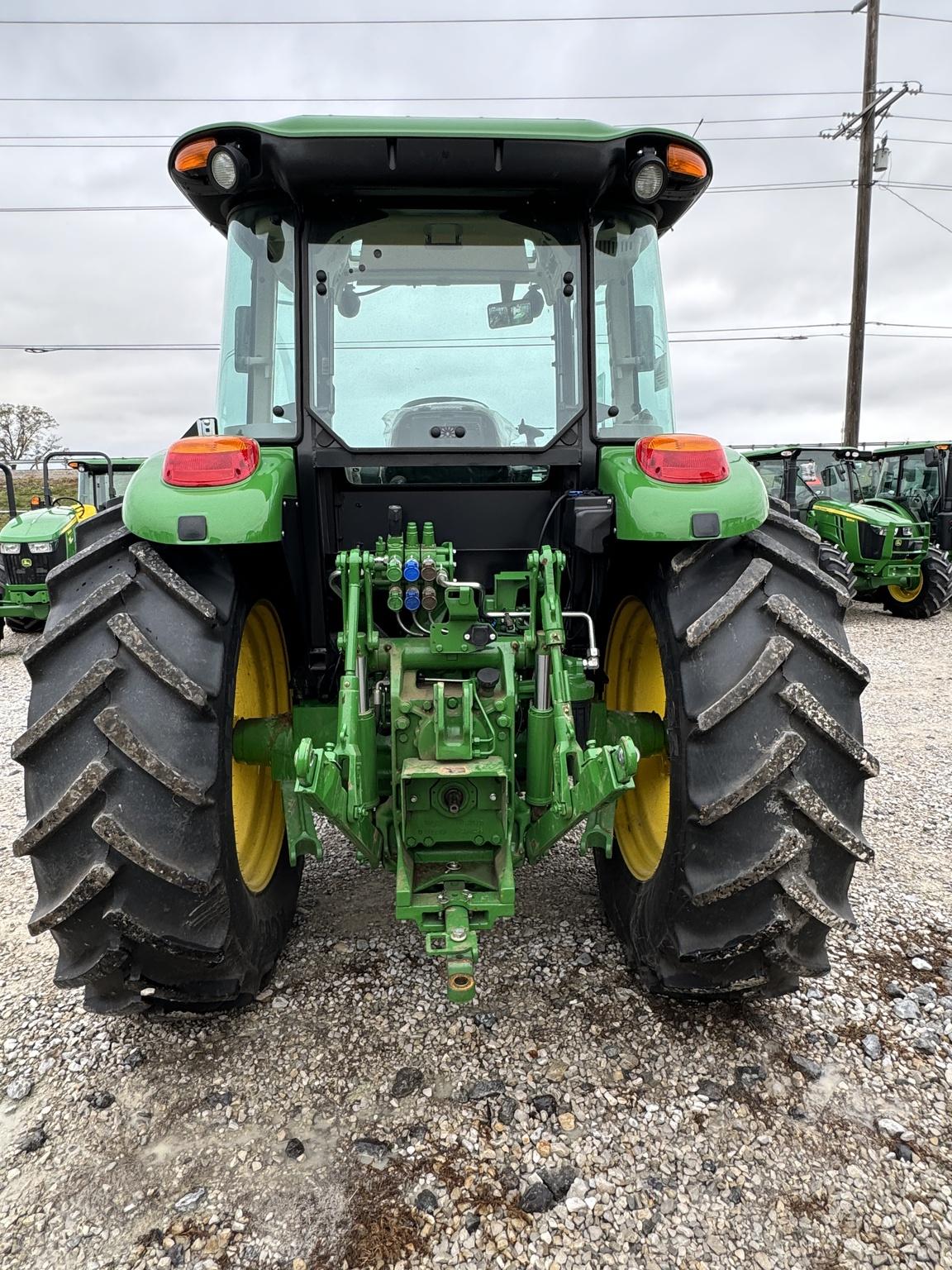 2023 John Deere 6105E cab