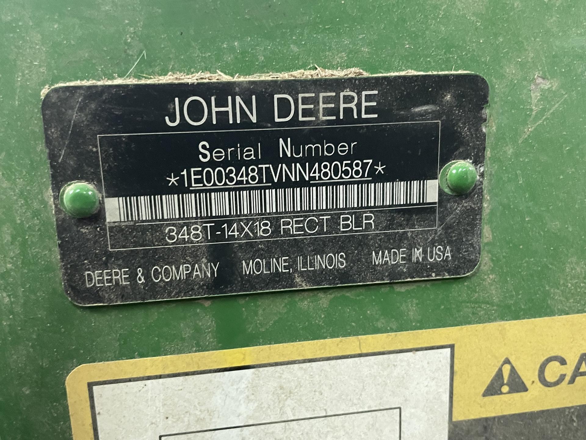 2022 John Deere 348 Image