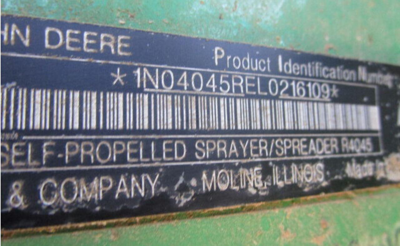 2021 John Deere R4045 Image