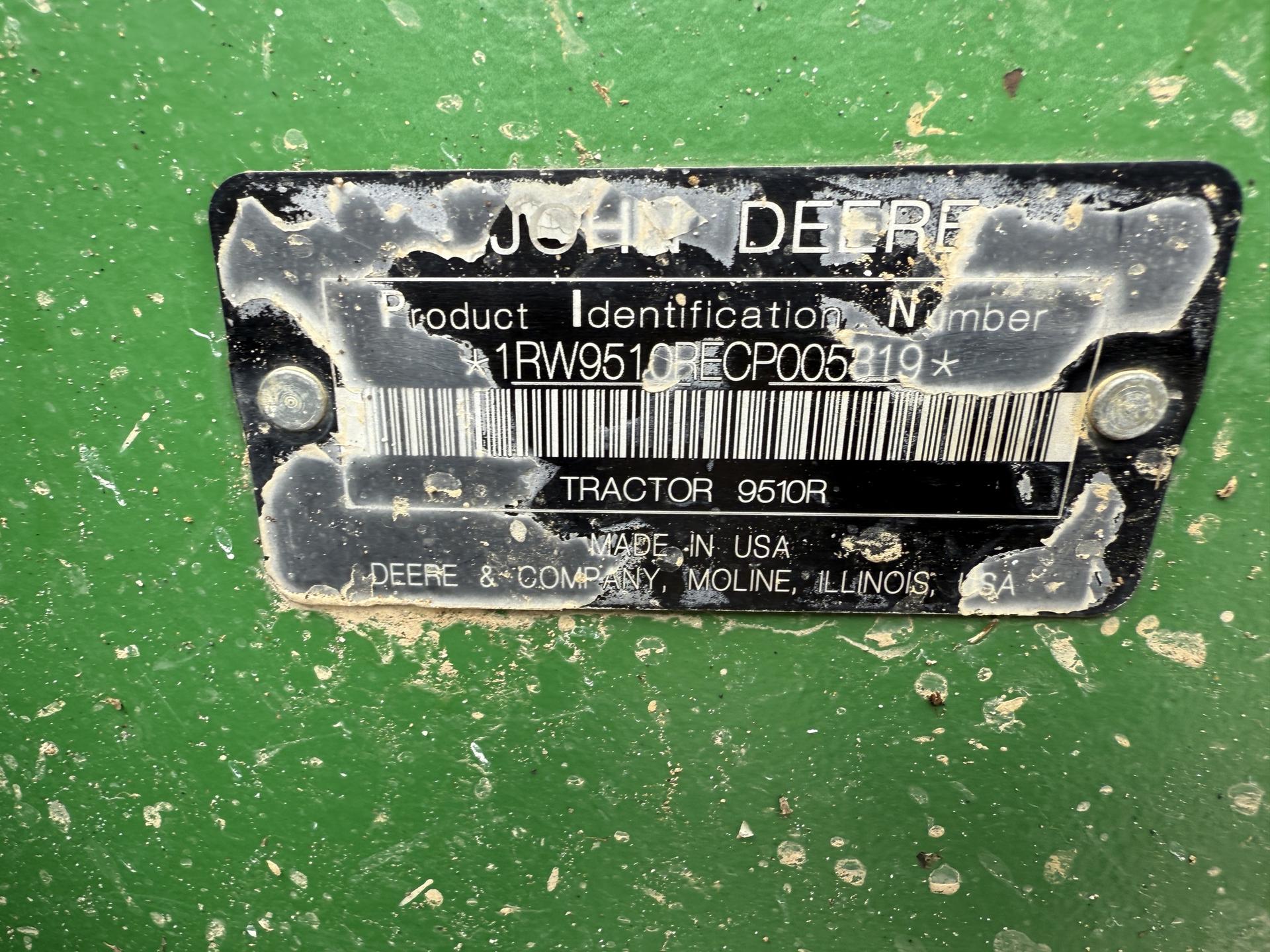 2012 John Deere 9510R Image