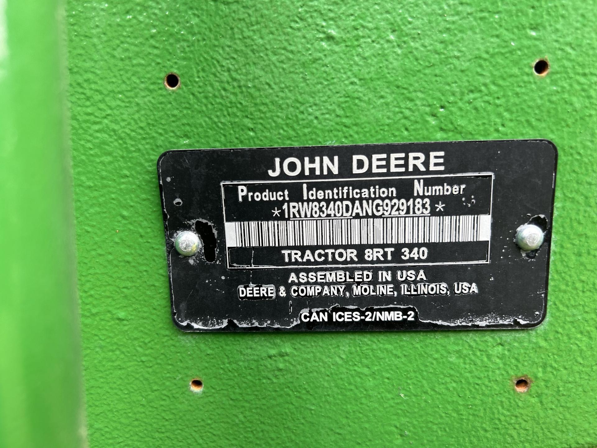 2023 John Deere 8RT 340