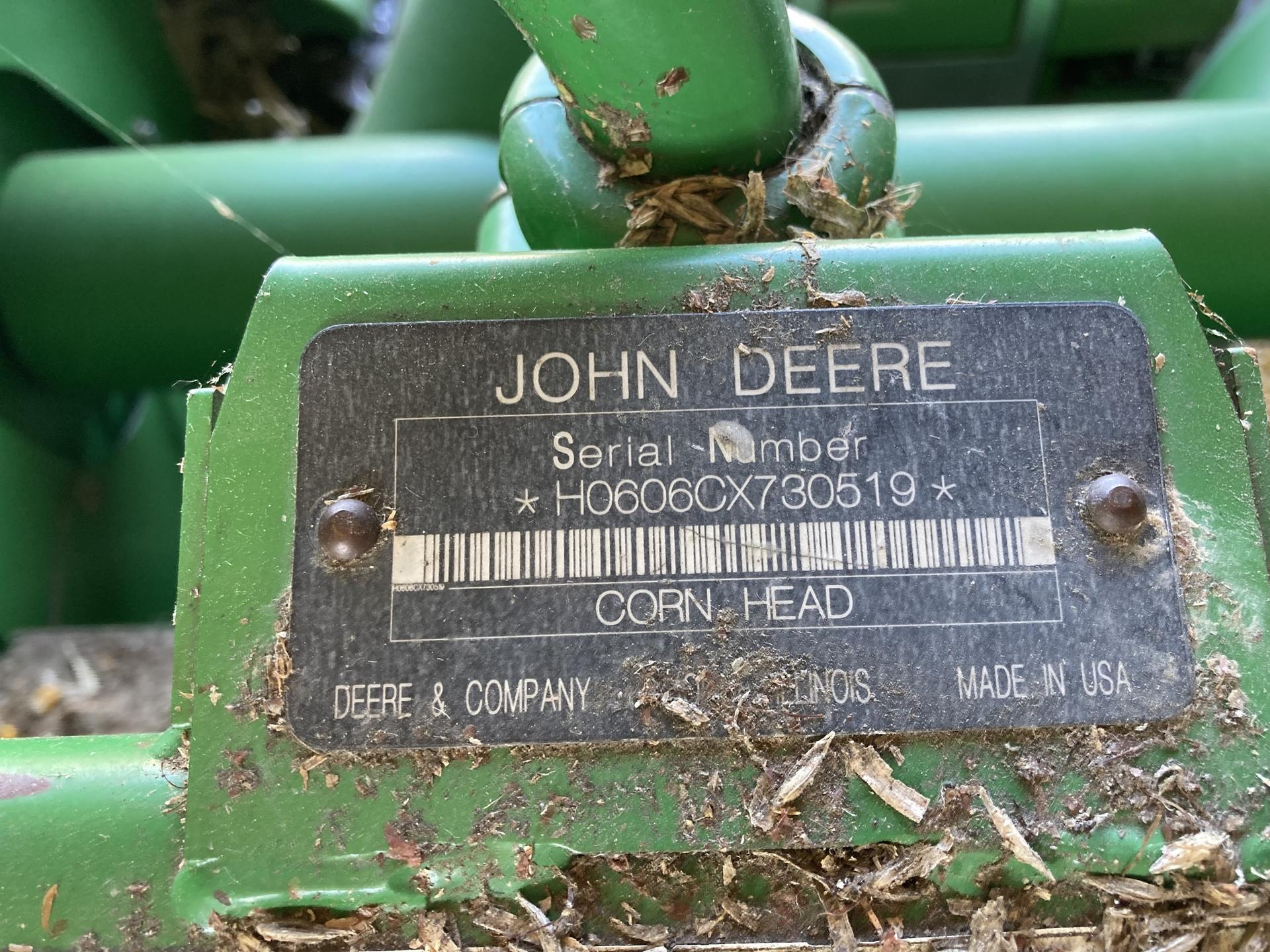 2009 John Deere 606C