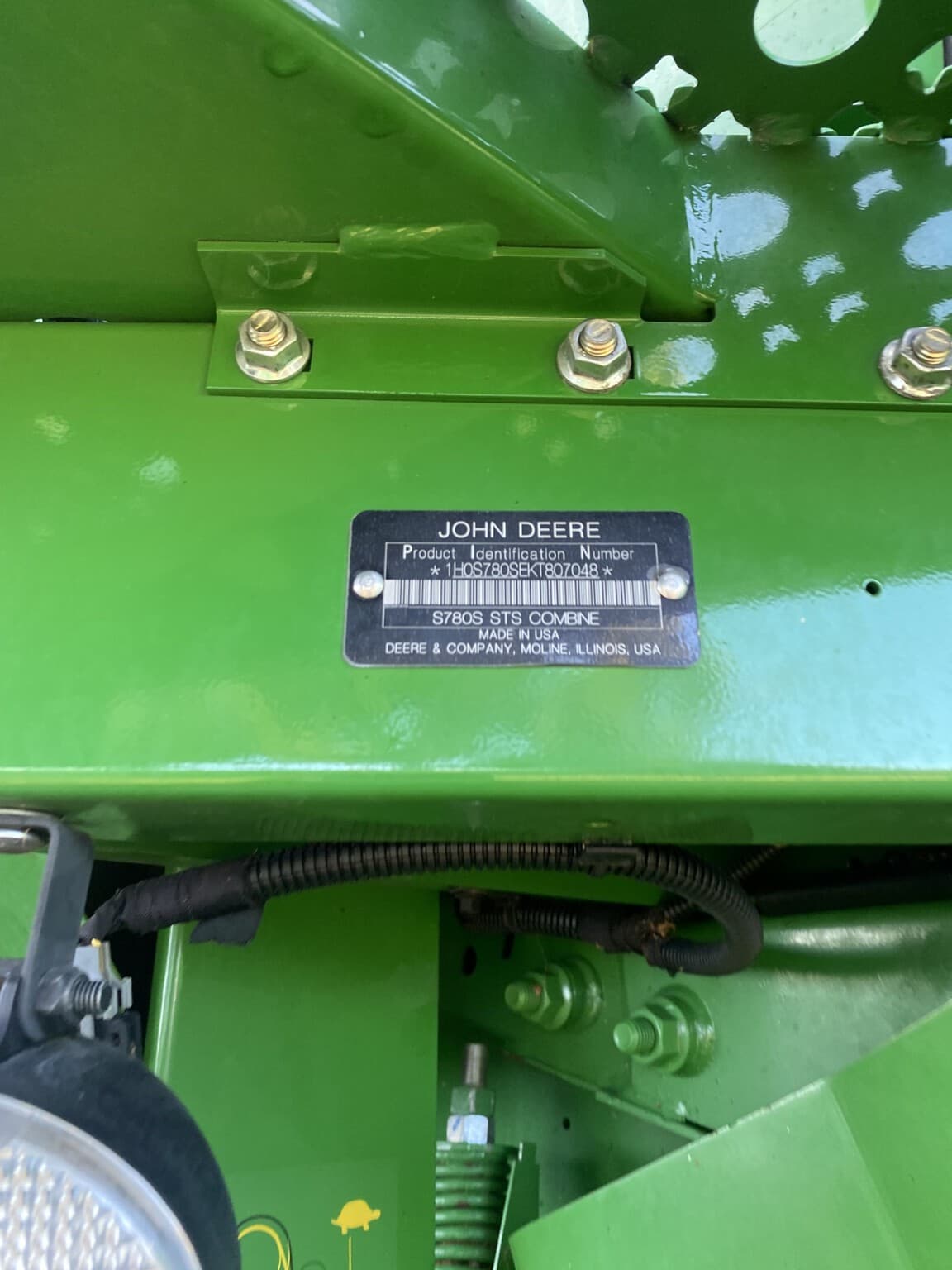 2019 John Deere S780