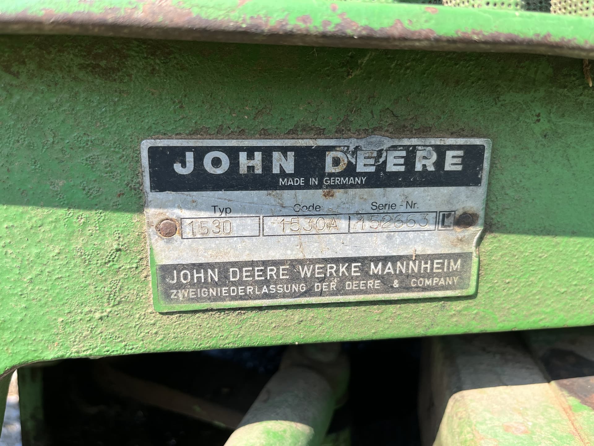 1975 John Deere 1530 Image