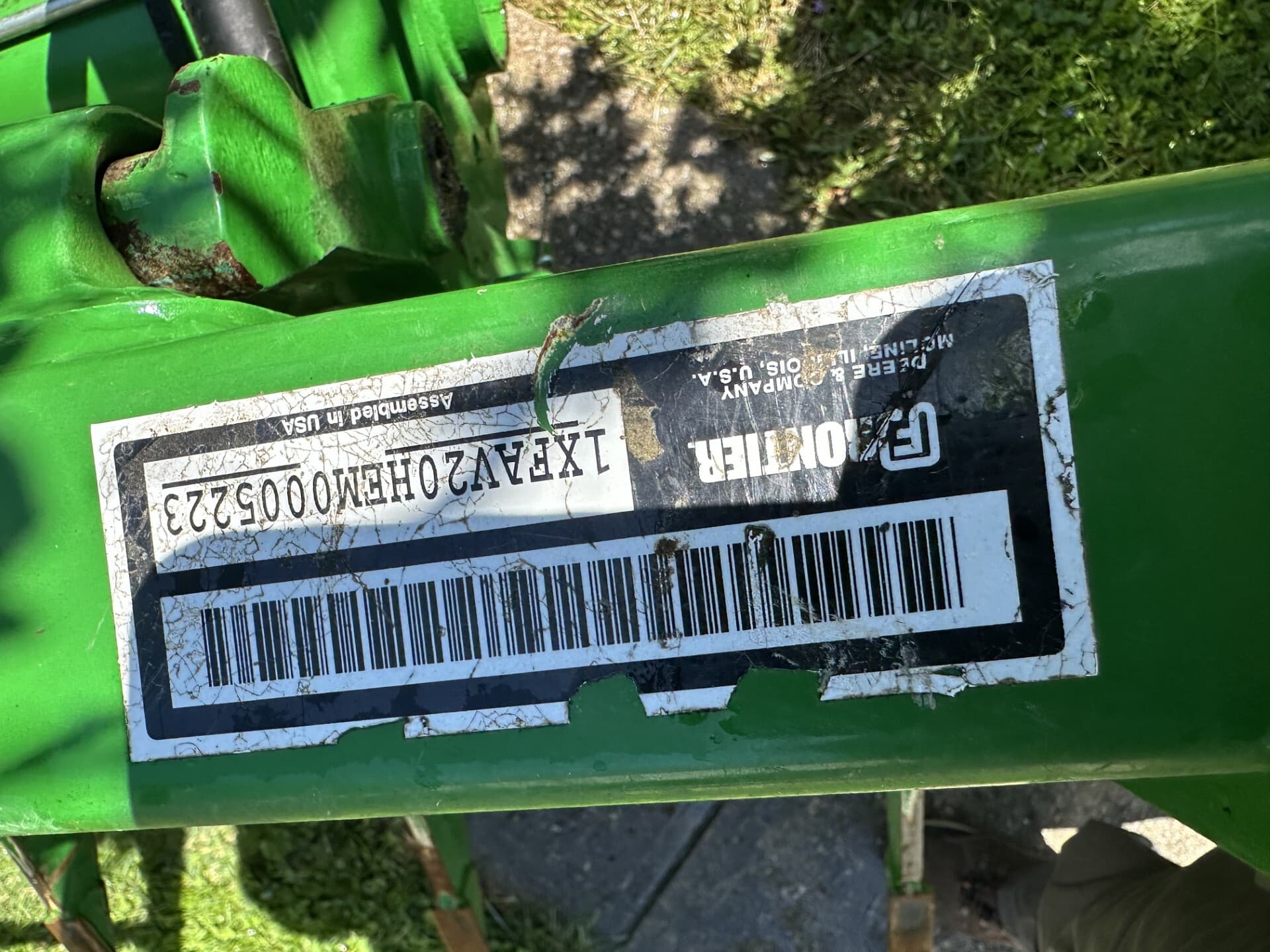 2021 John Deere AV20H Image