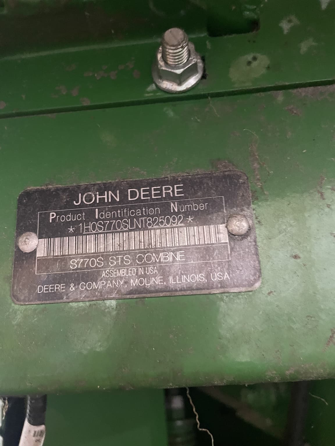 2023 John Deere S770