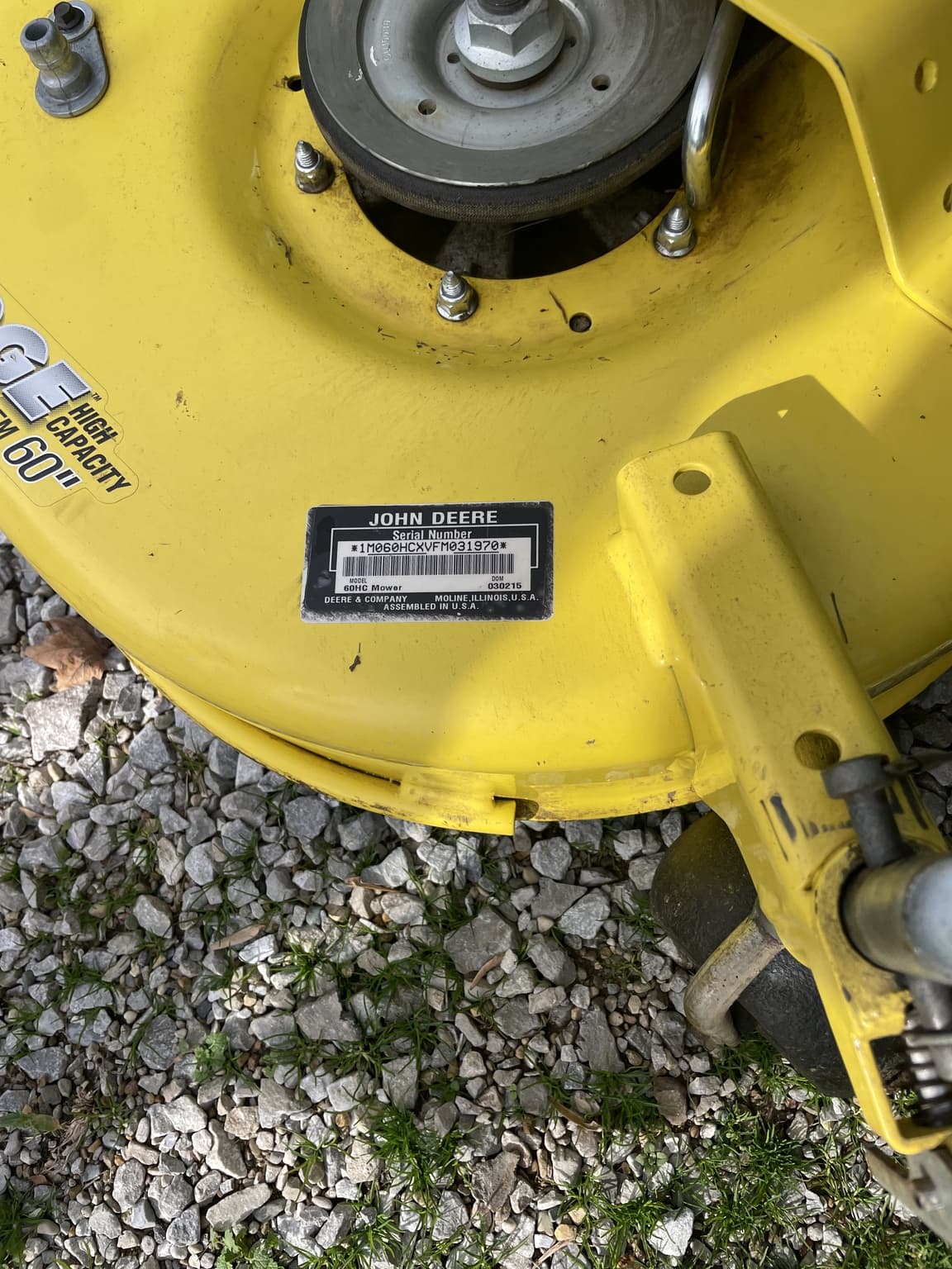 2015 John Deere X730 Image