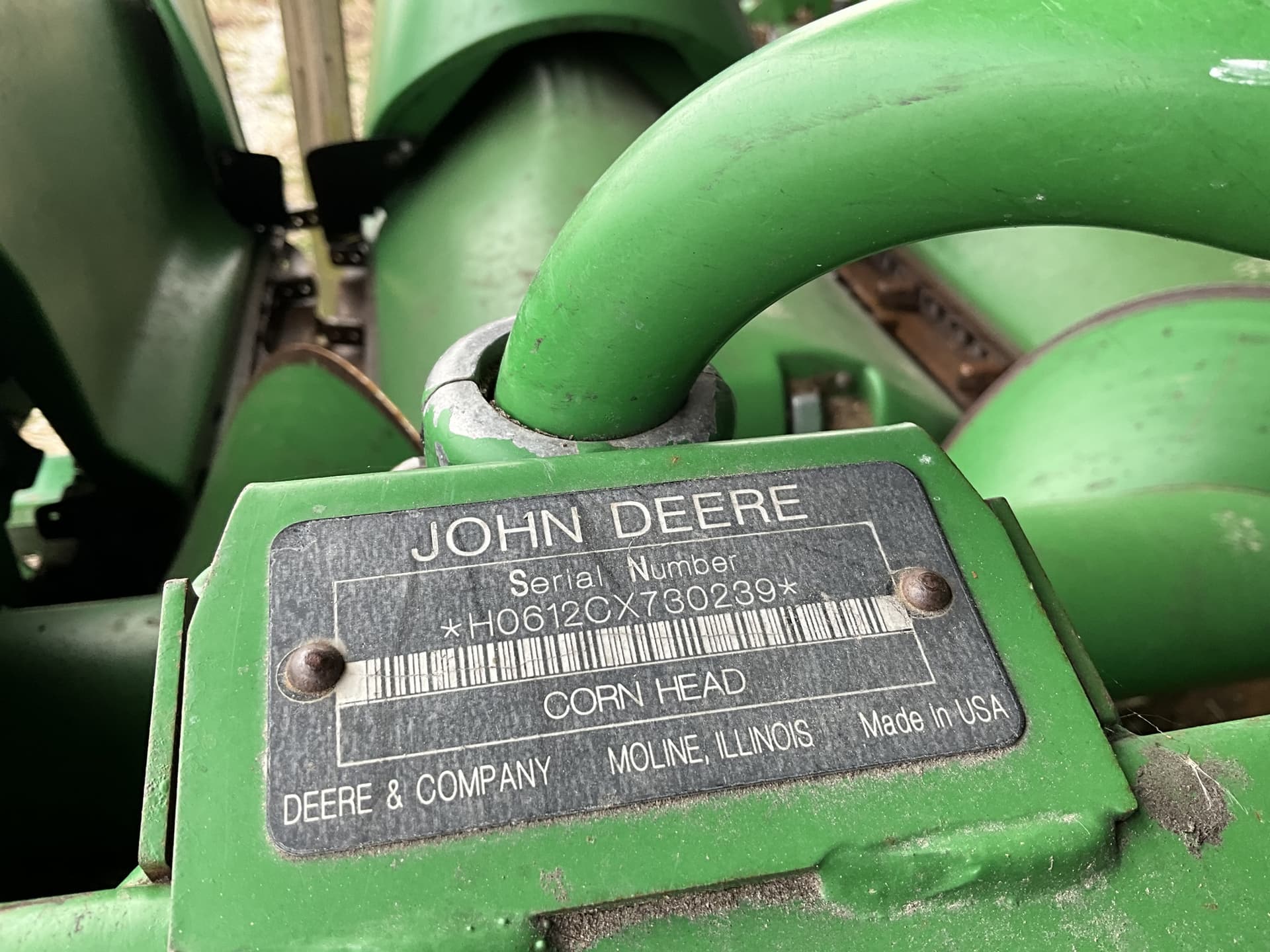 2009 John Deere 612C Image