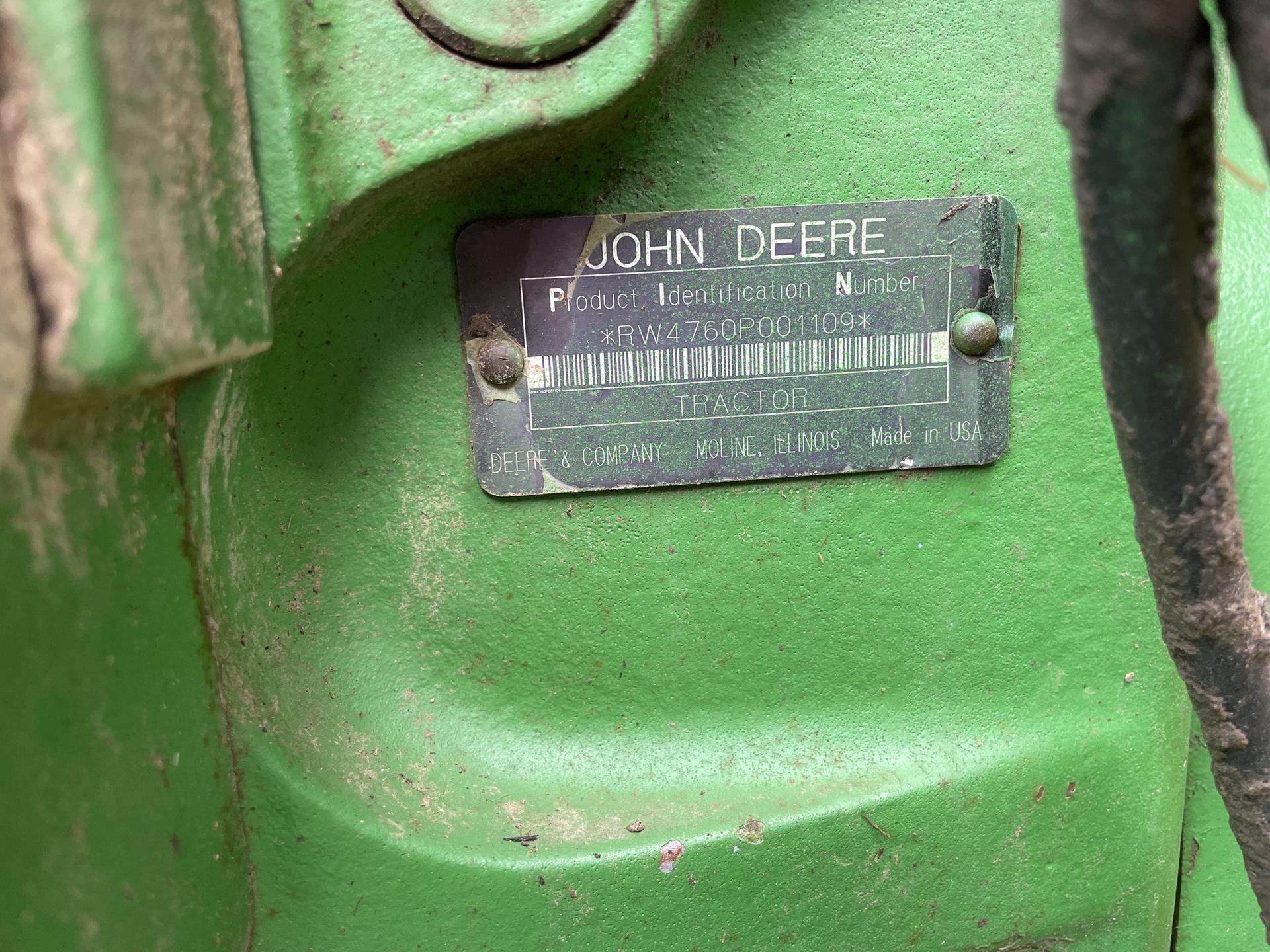 1992 John Deere 4760