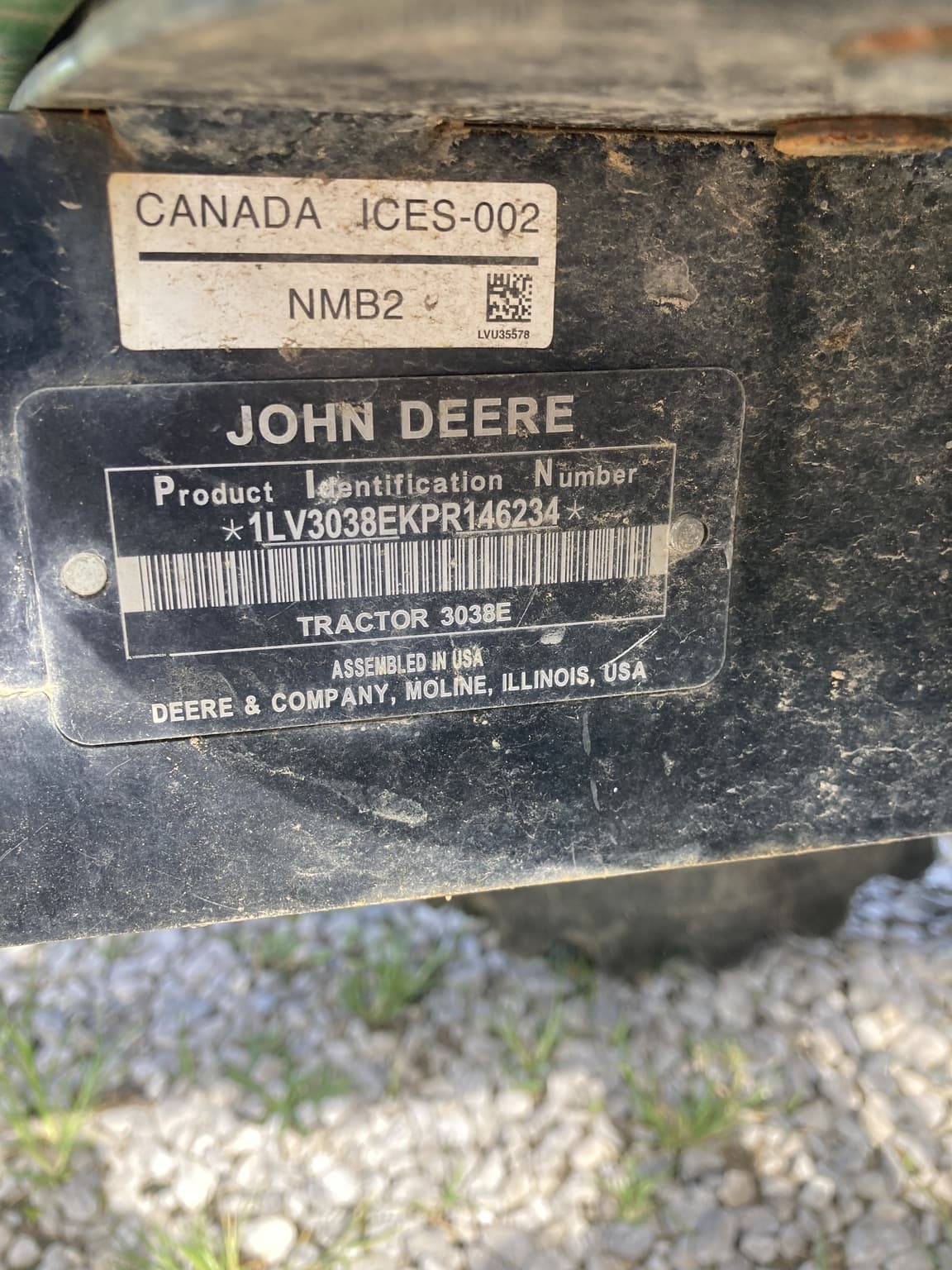 2024 John Deere 3038E Image