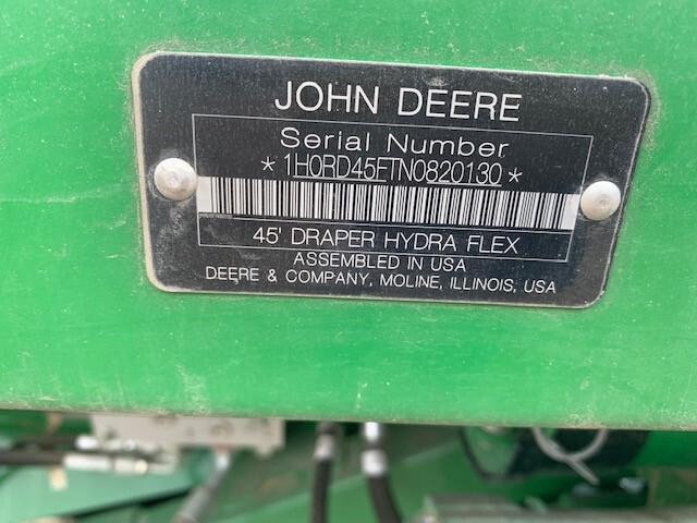 2022 John Deere RD45F