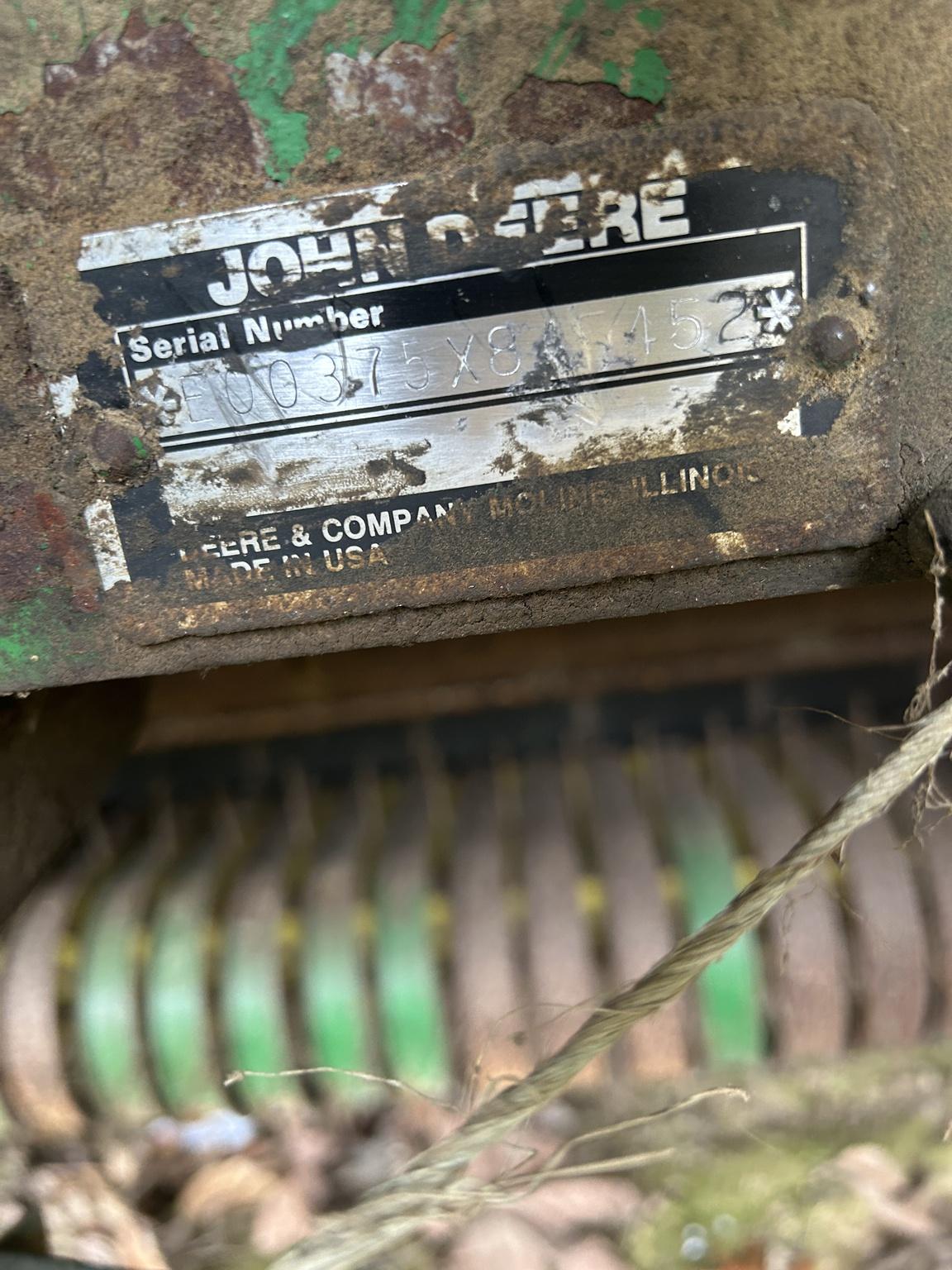1990 John Deere 375 Image