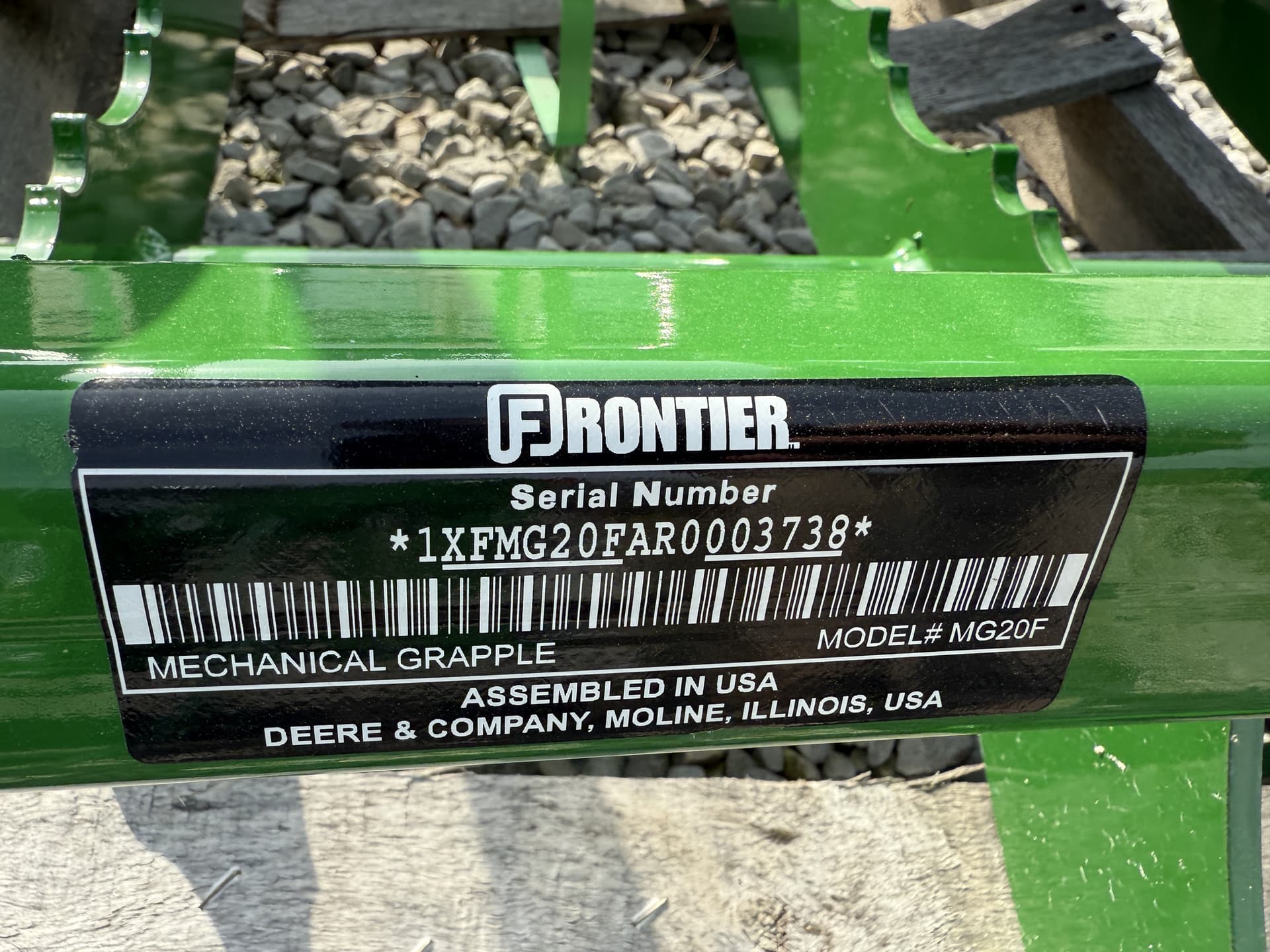 2024 Frontier MG20F Image