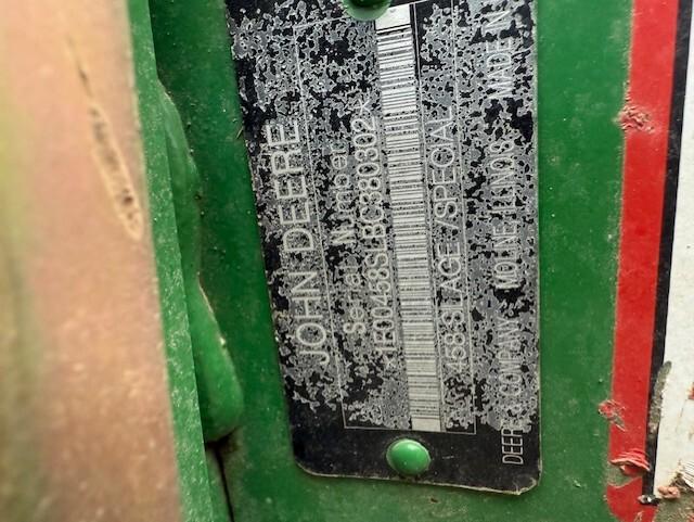 2011 John Deere 458 Silage Special Image
