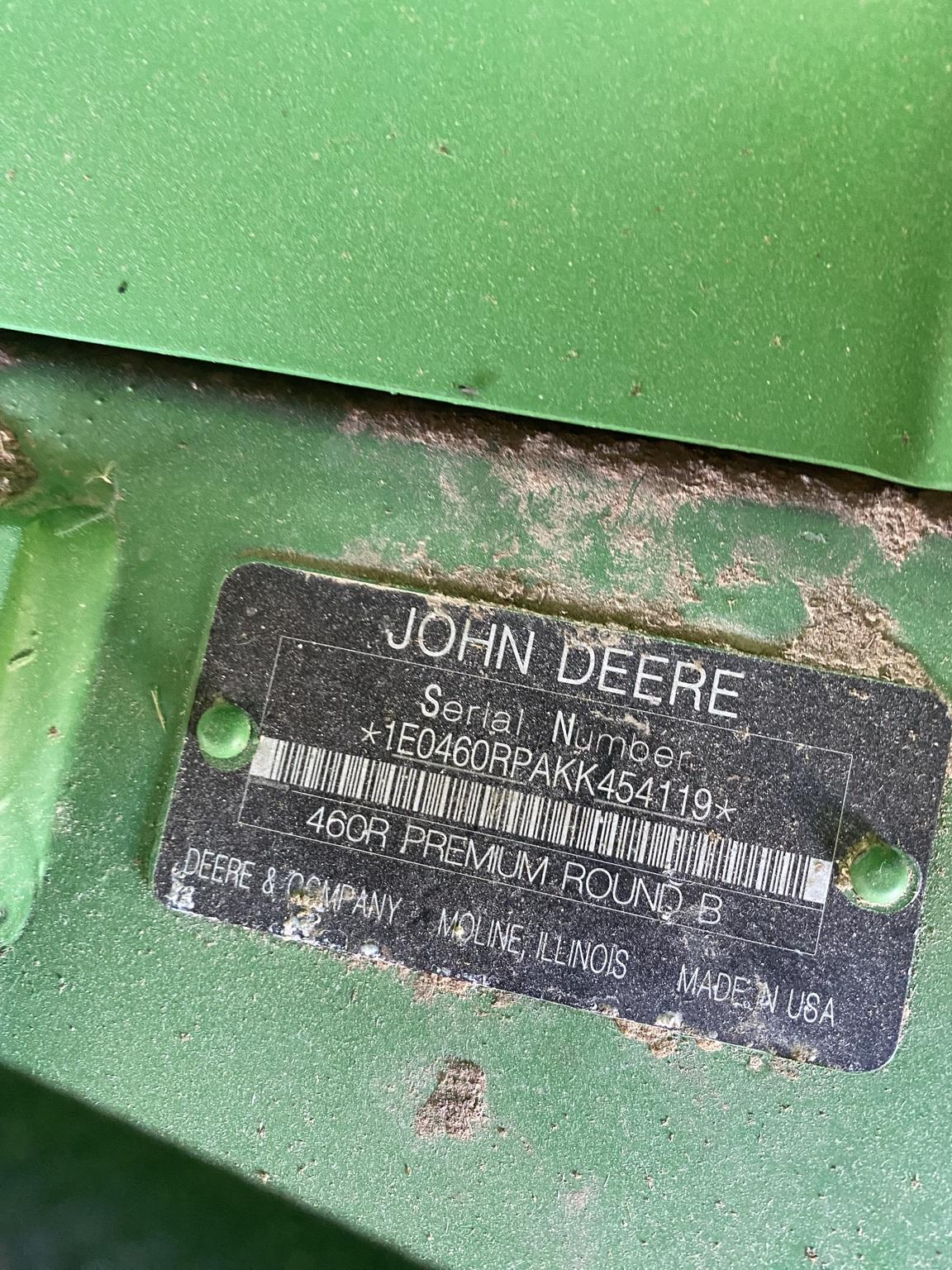 2019 John Deere 460R Image