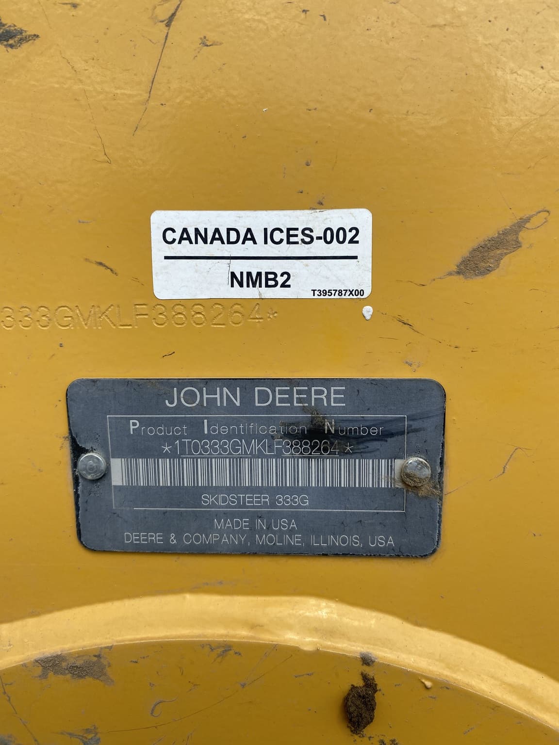 2020 John Deere 333G Image