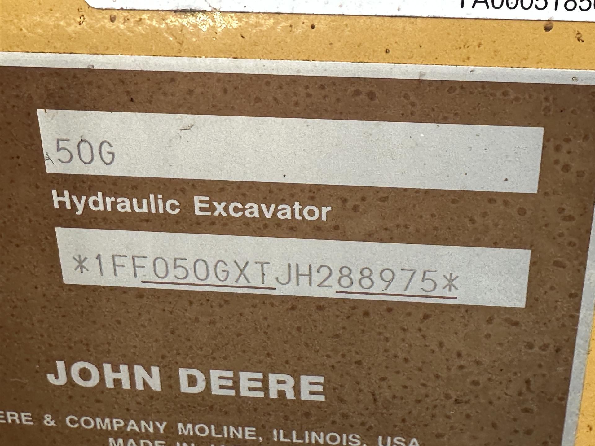 2019 John Deere 50G Image