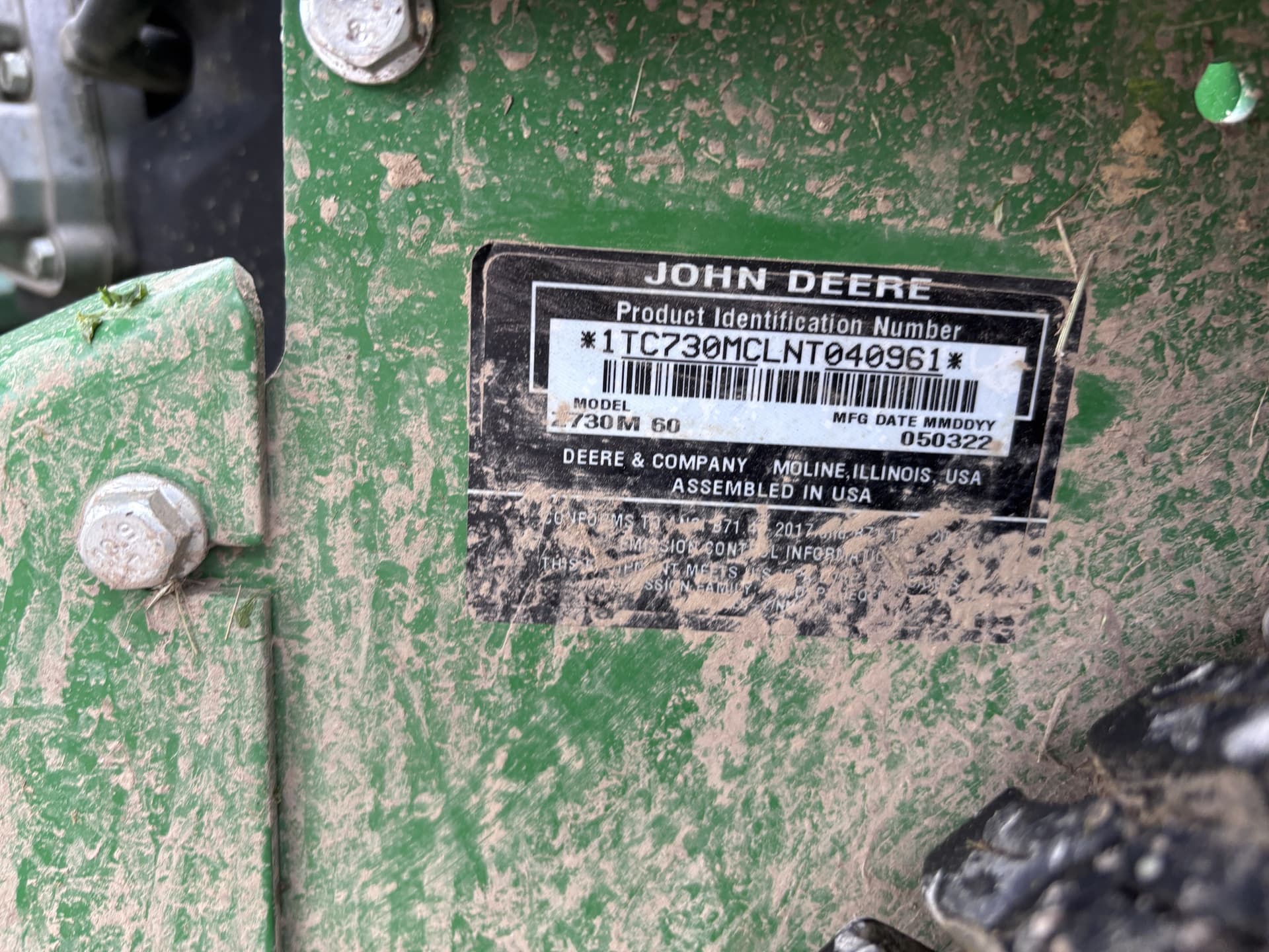 2022 John Deere Z730M Image