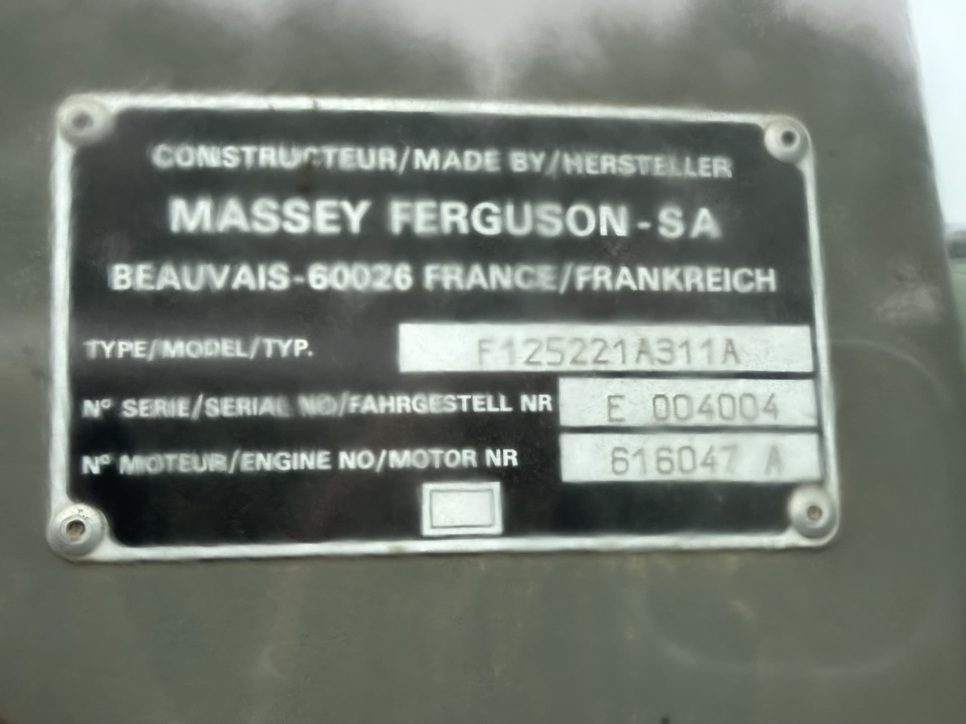 1996 Massey Ferguson 6180 Image