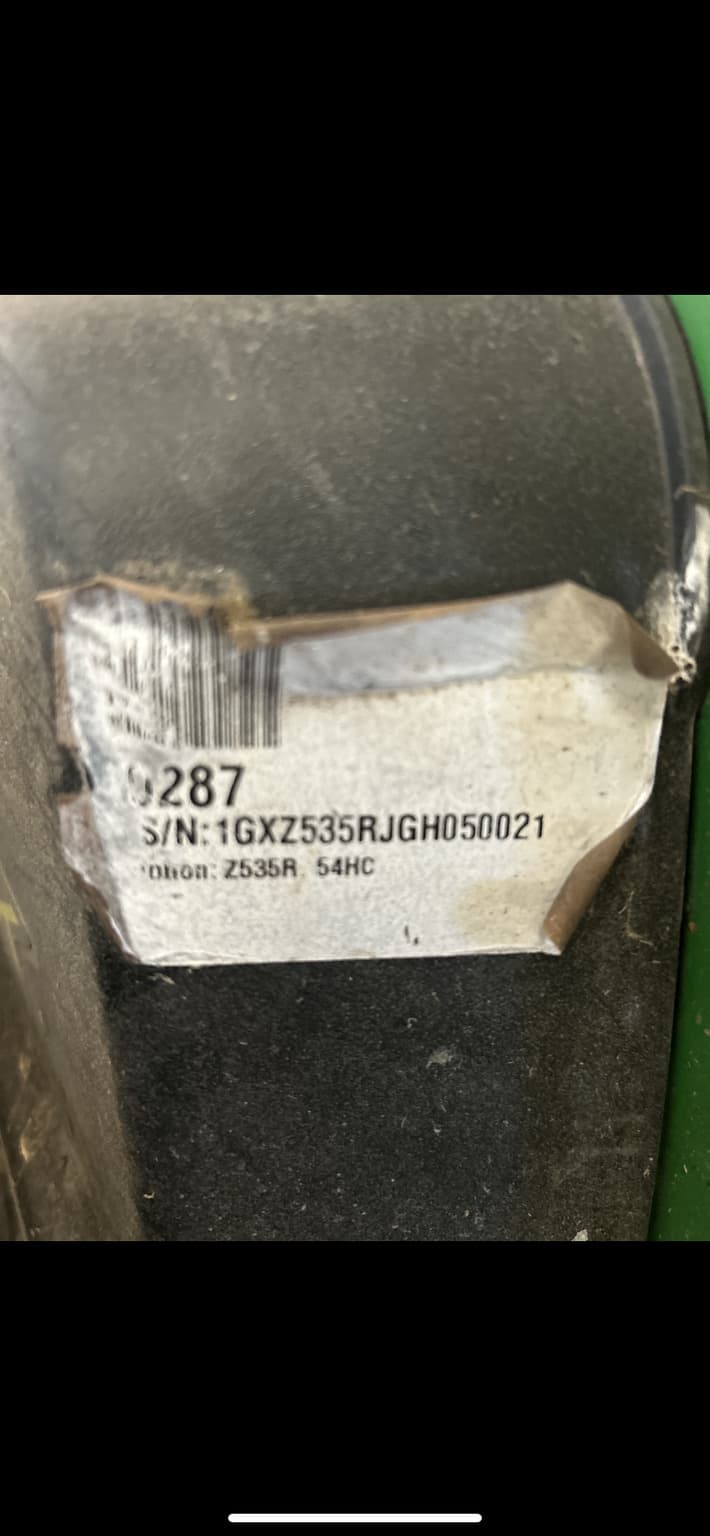 2016 John Deere Z535R Image