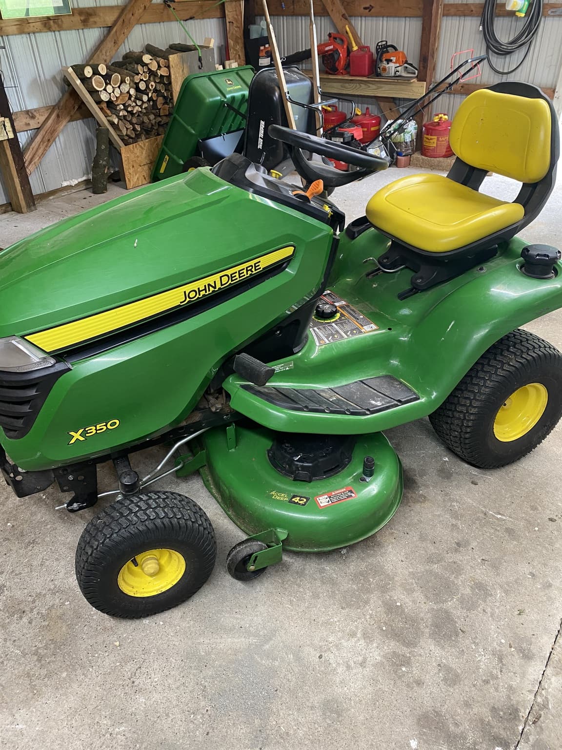 2023 John Deere X350 Image
