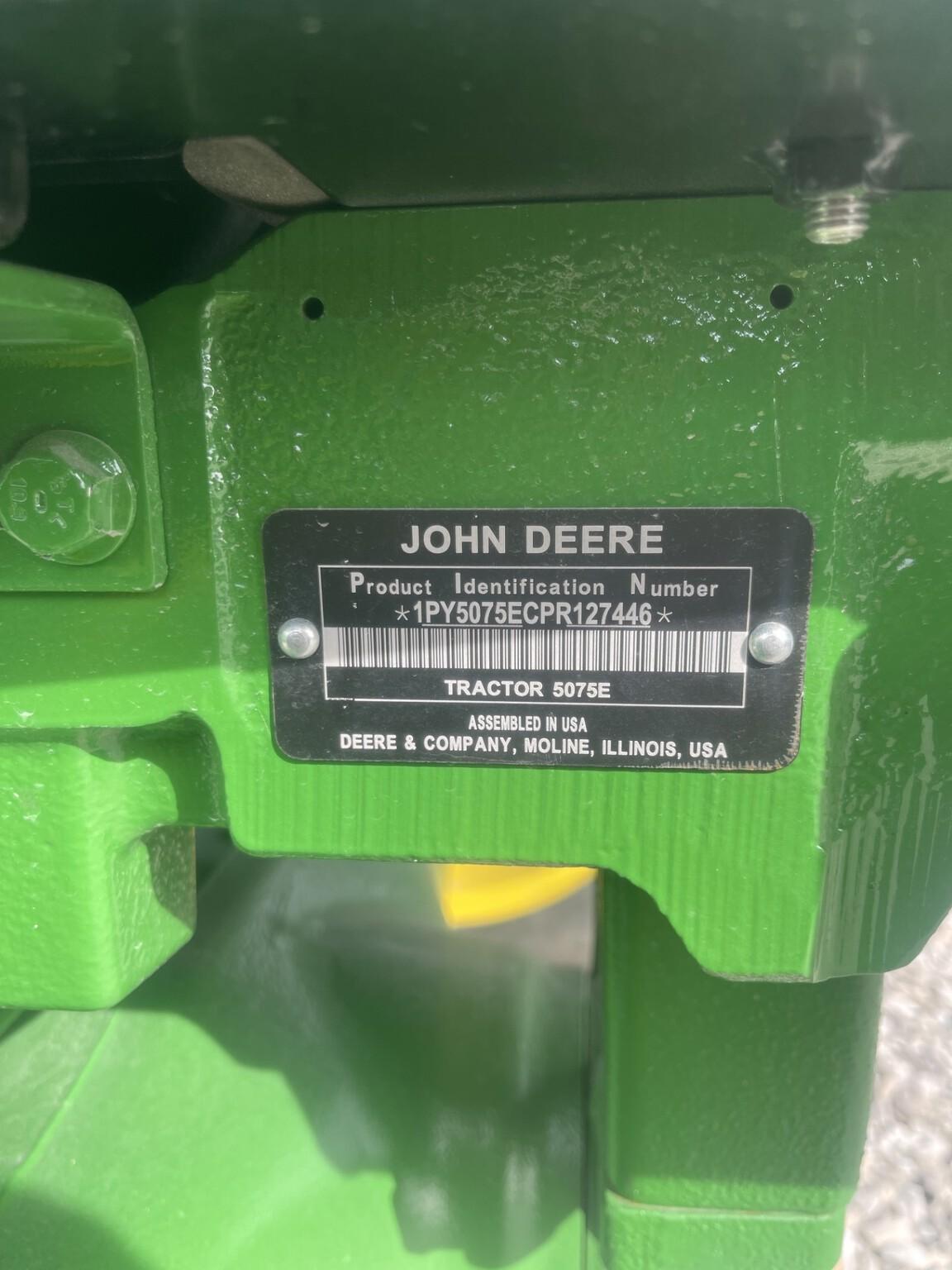 2024 John Deere 5075E