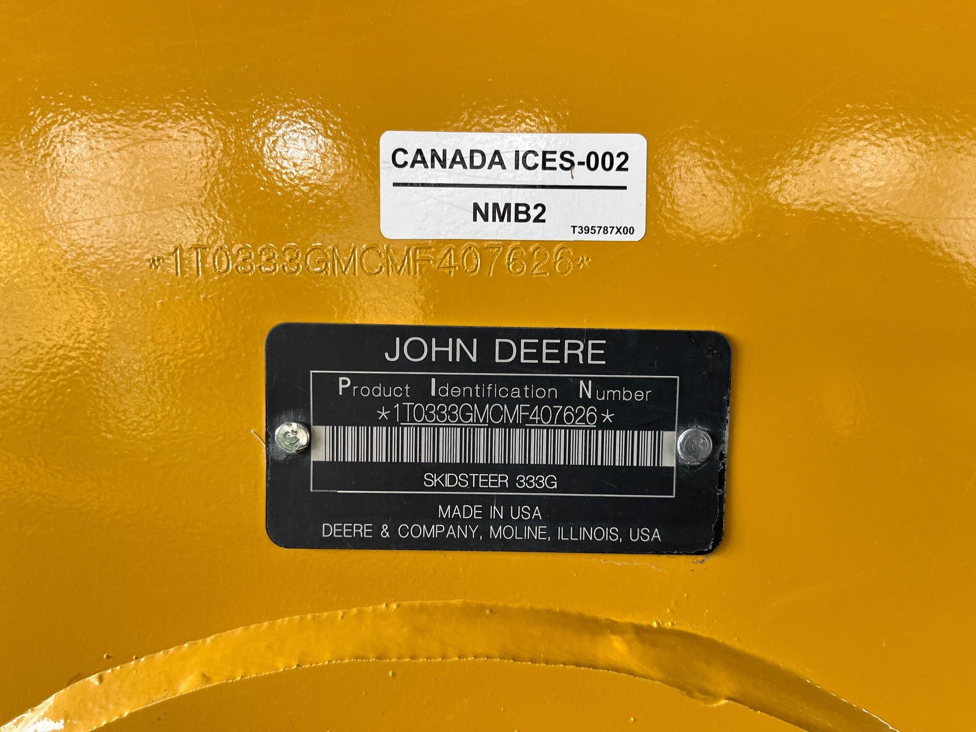 2021 John Deere 333G Image