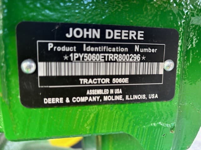 2024 John Deere 5060E