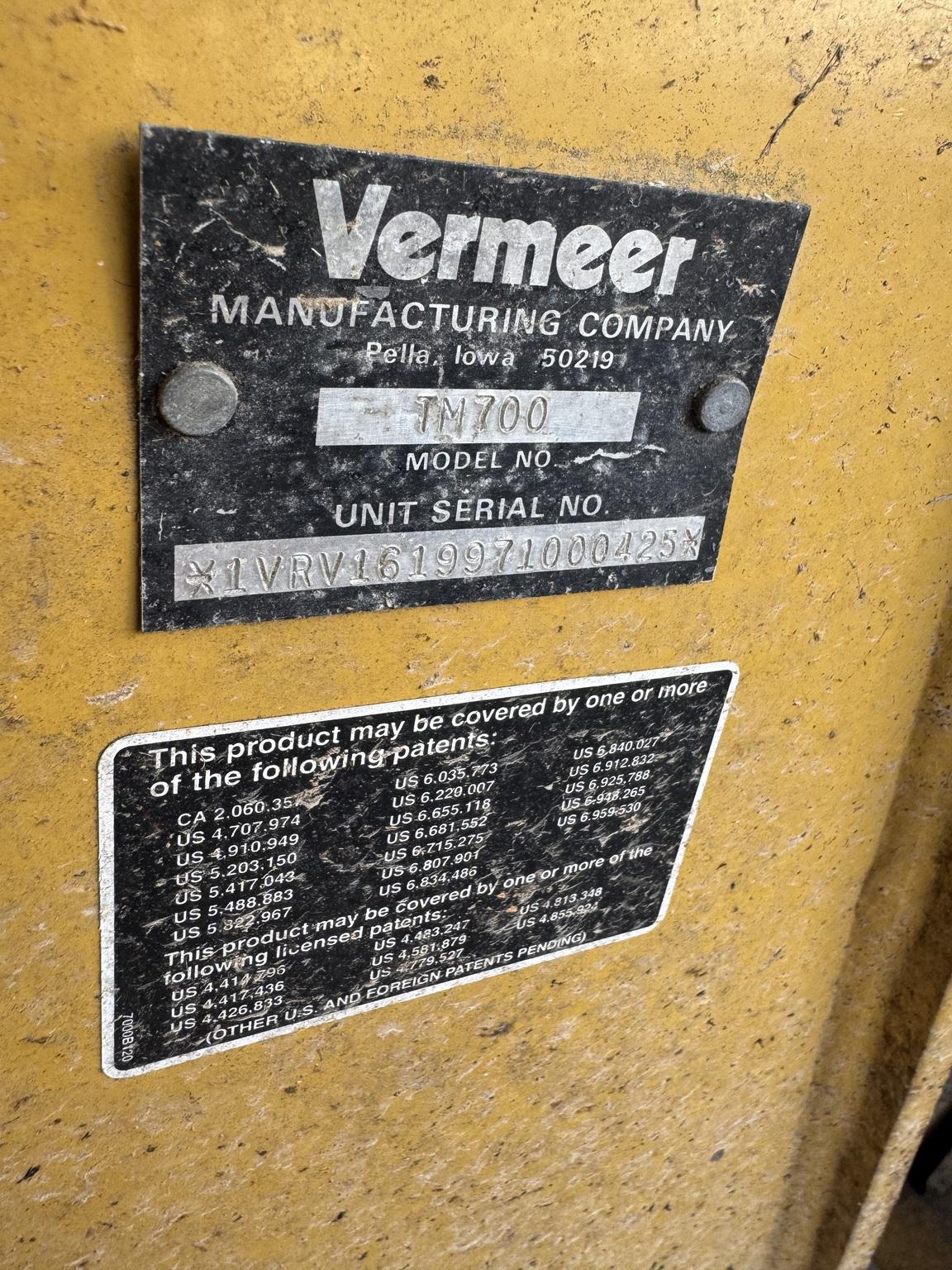 Vermeer TM700 Image