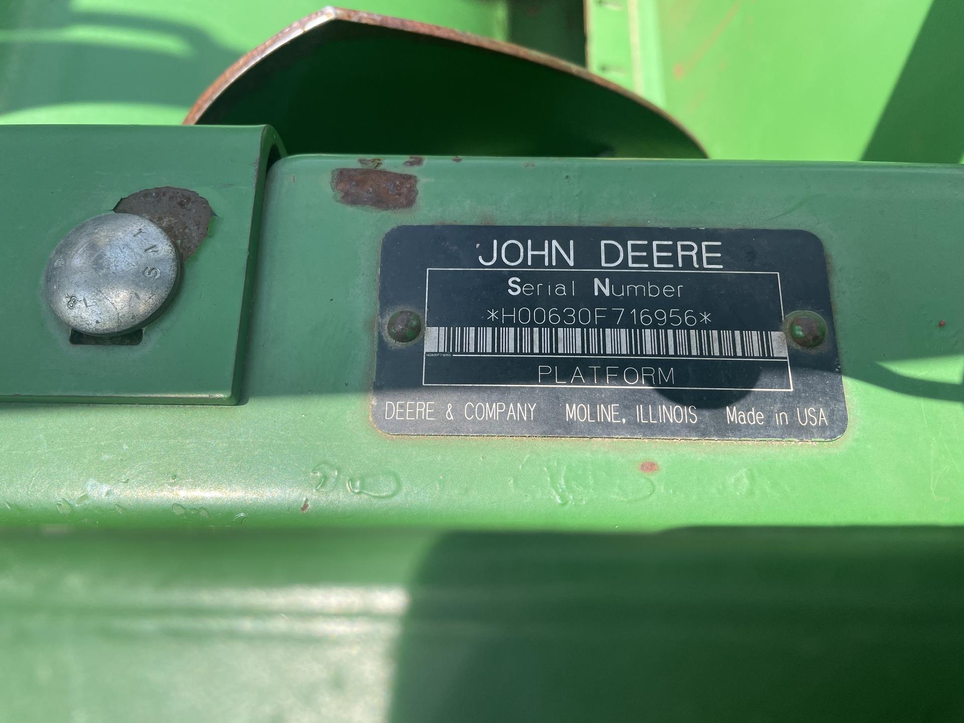 2006 John Deere 630F