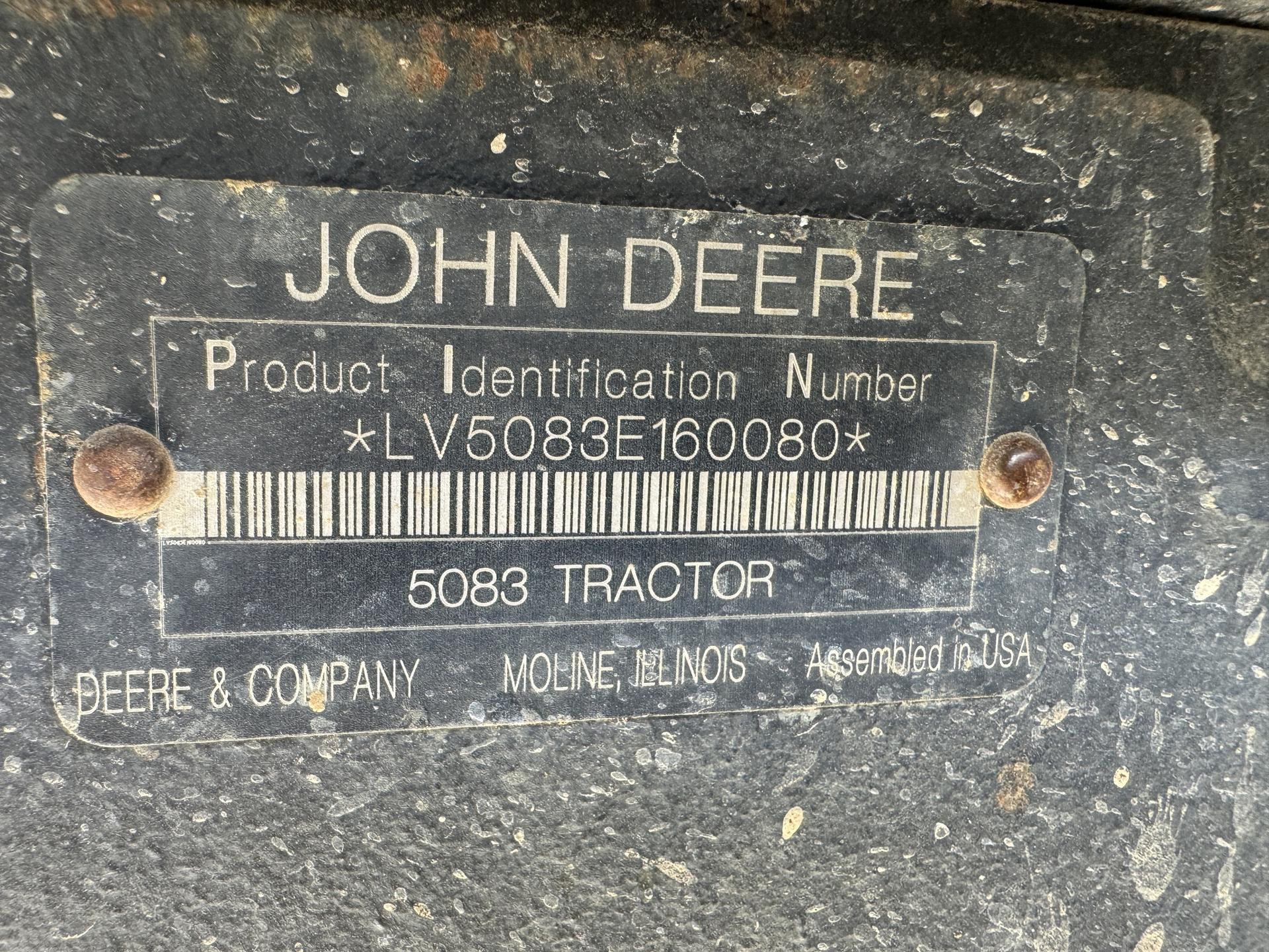 2009 John Deere 5083E