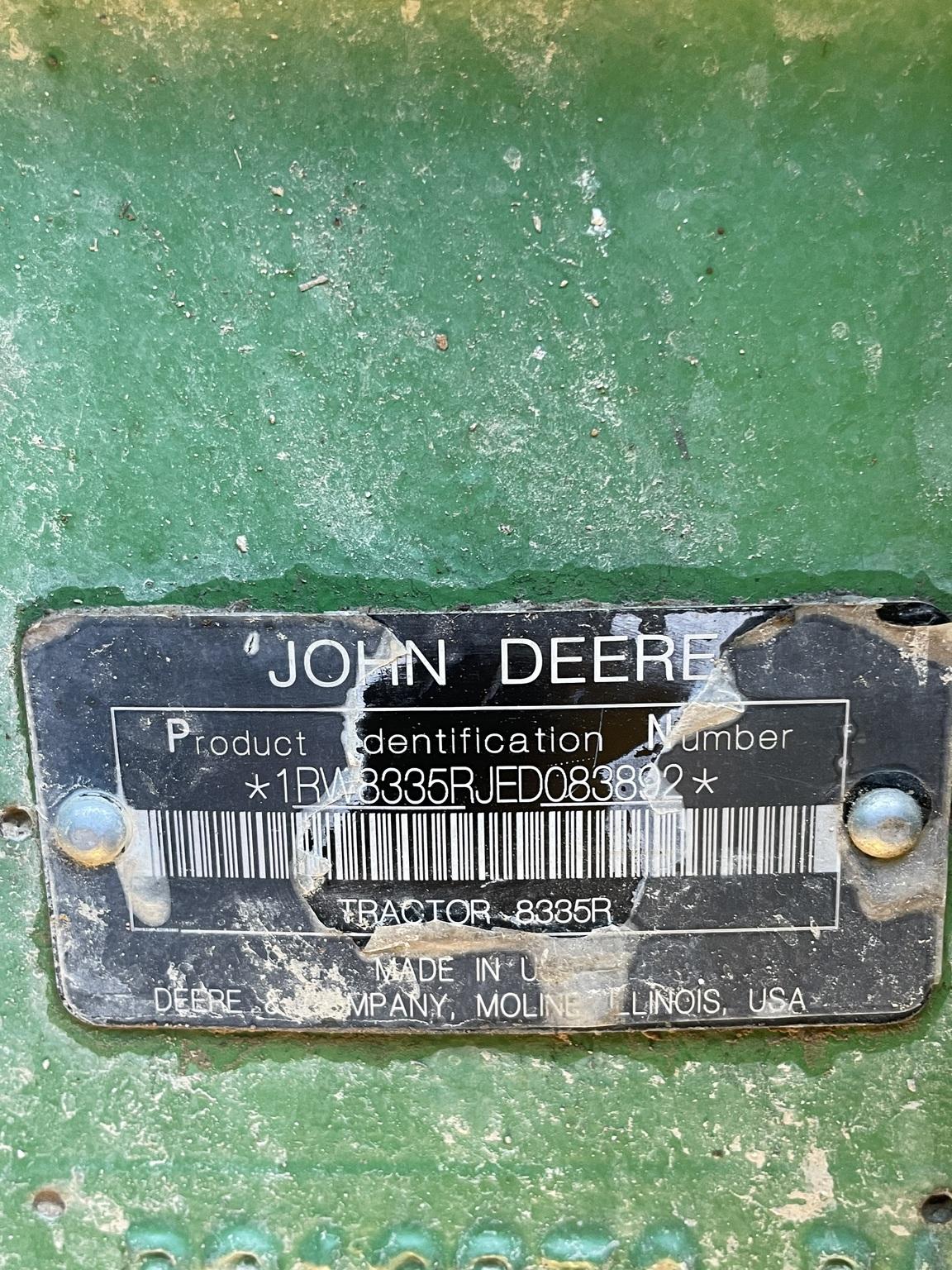 2014 John Deere 8335R Image