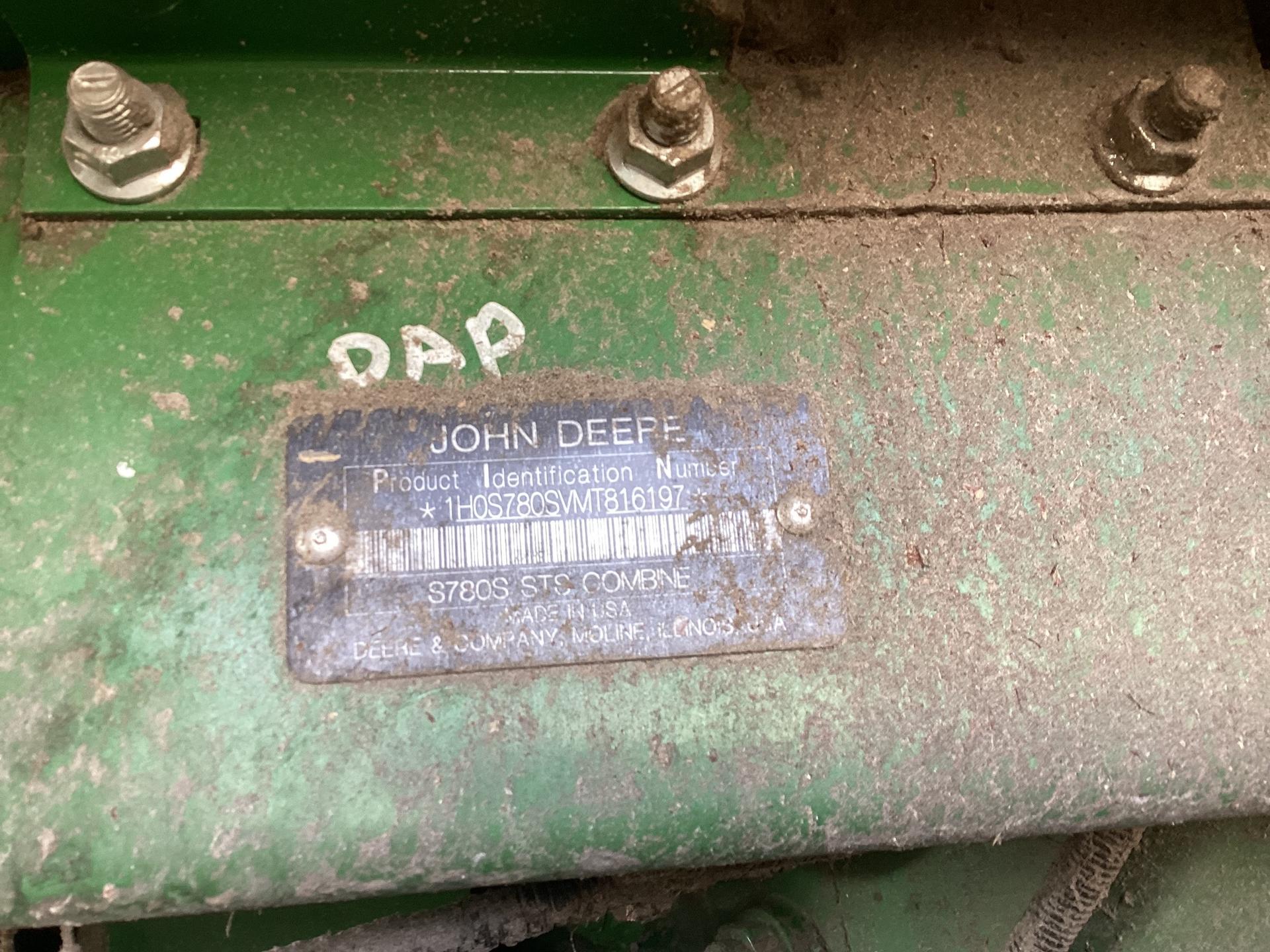 2021 John Deere S780