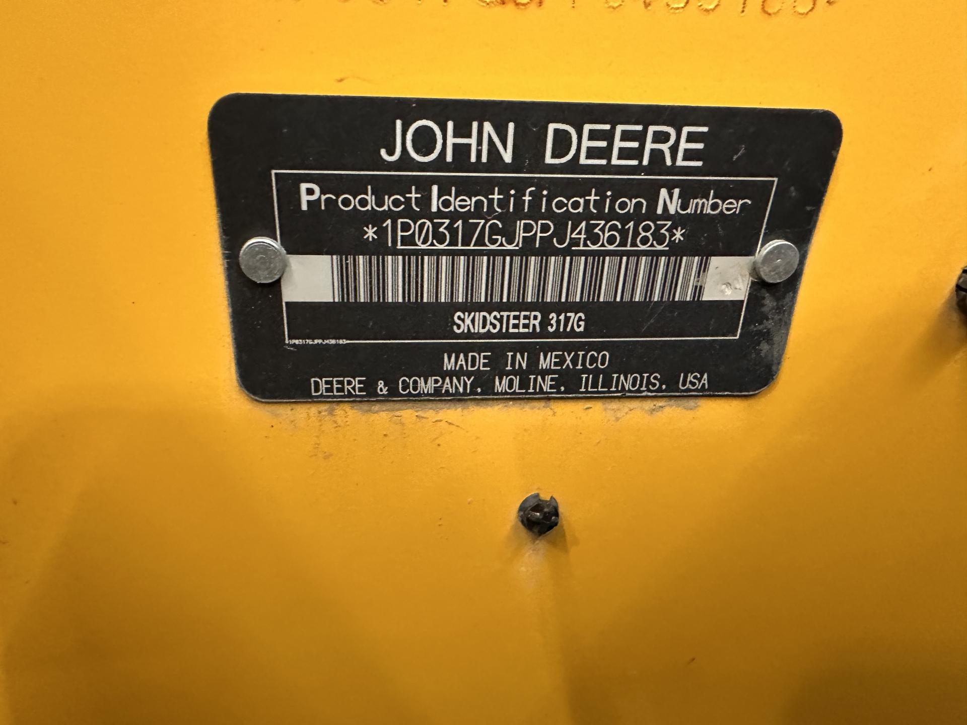 2023 John Deere 317G Image