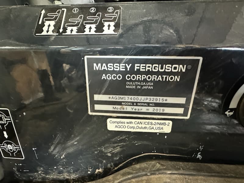 2019 Massey Ferguson 1740M Image