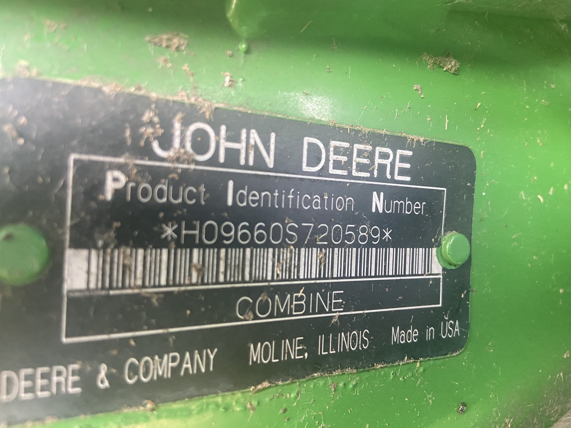 2007 John Deere 9660 STS Image