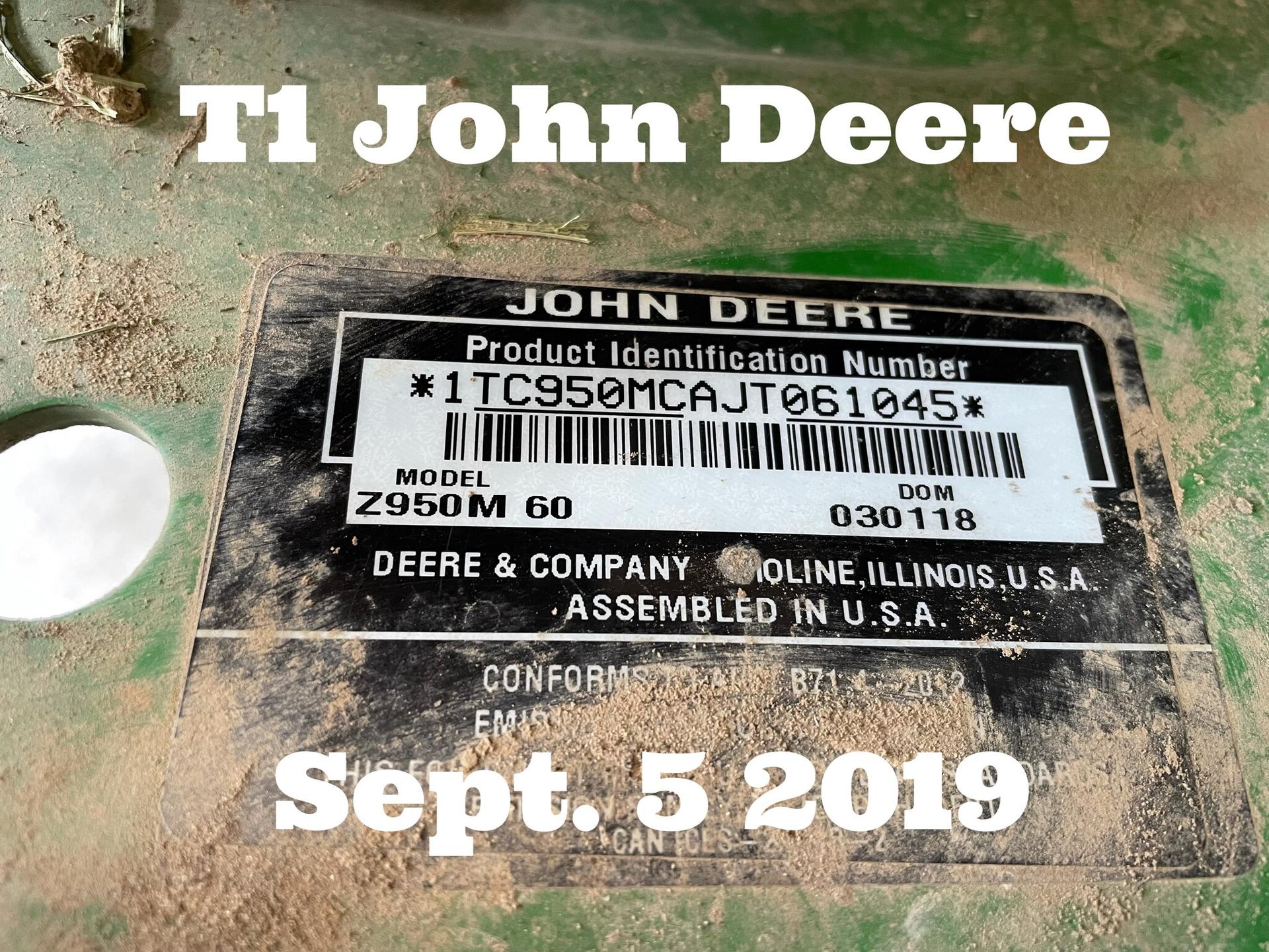 2018 John Deere Z950M Image