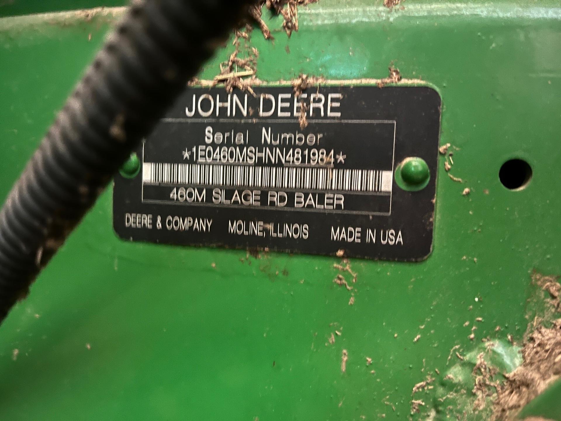 2022 John Deere 460M