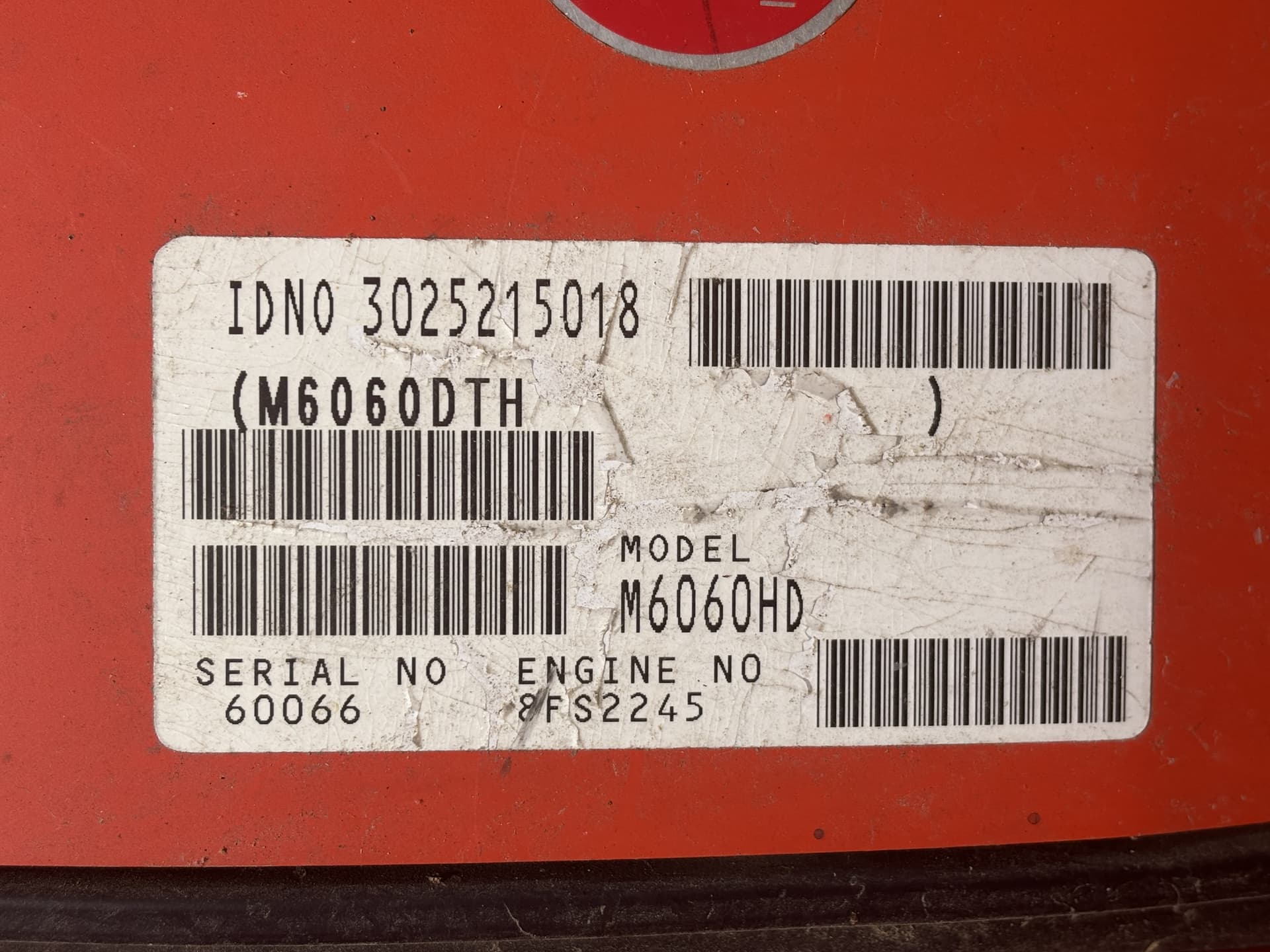 2017 Kubota M6060 Image
