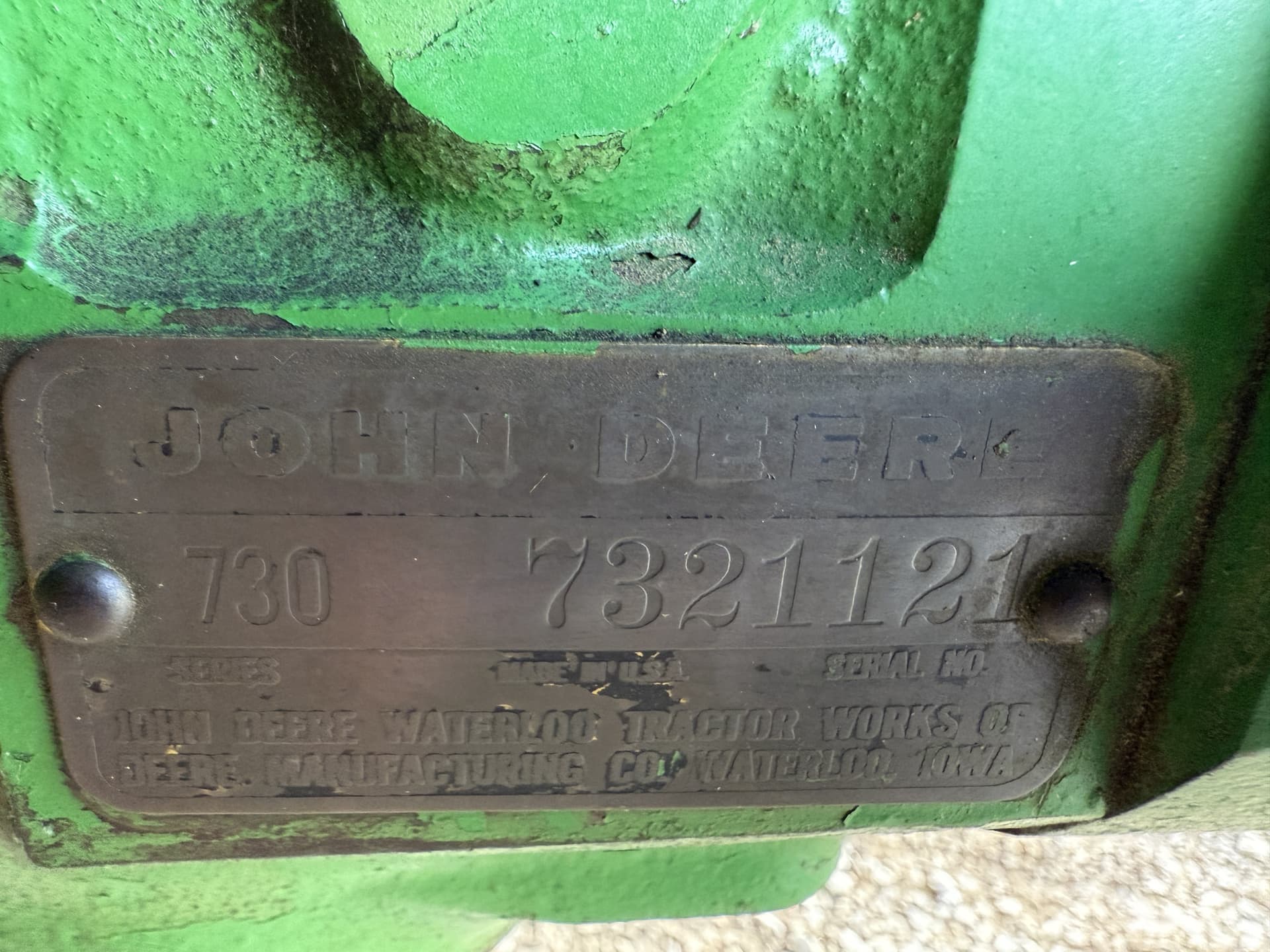1959 John Deere 730 Image