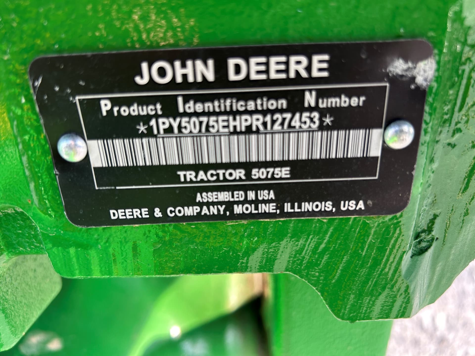 2024 John Deere 5075E