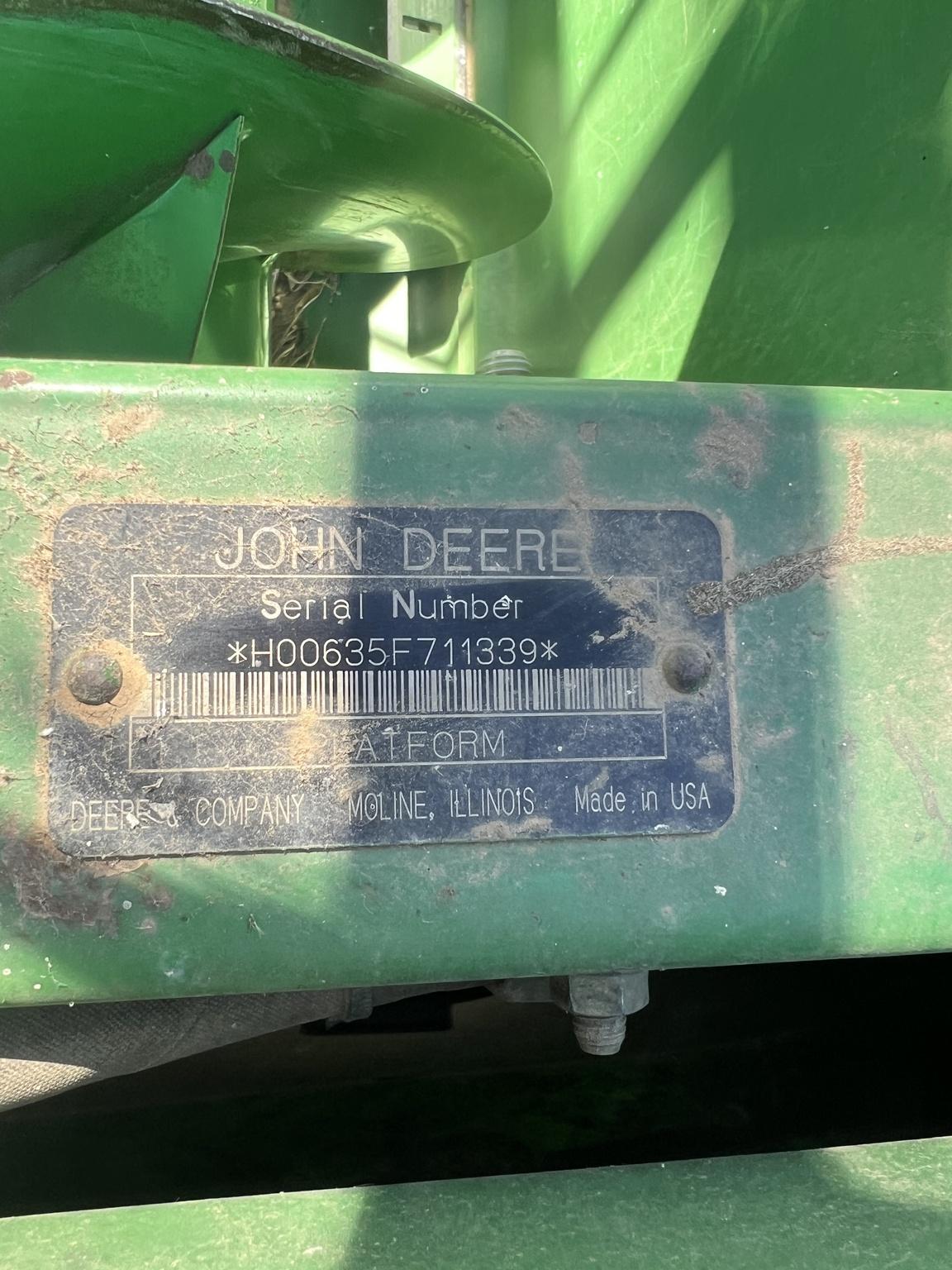 2005 John Deere 635F