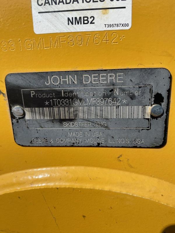 2021 John Deere 331G