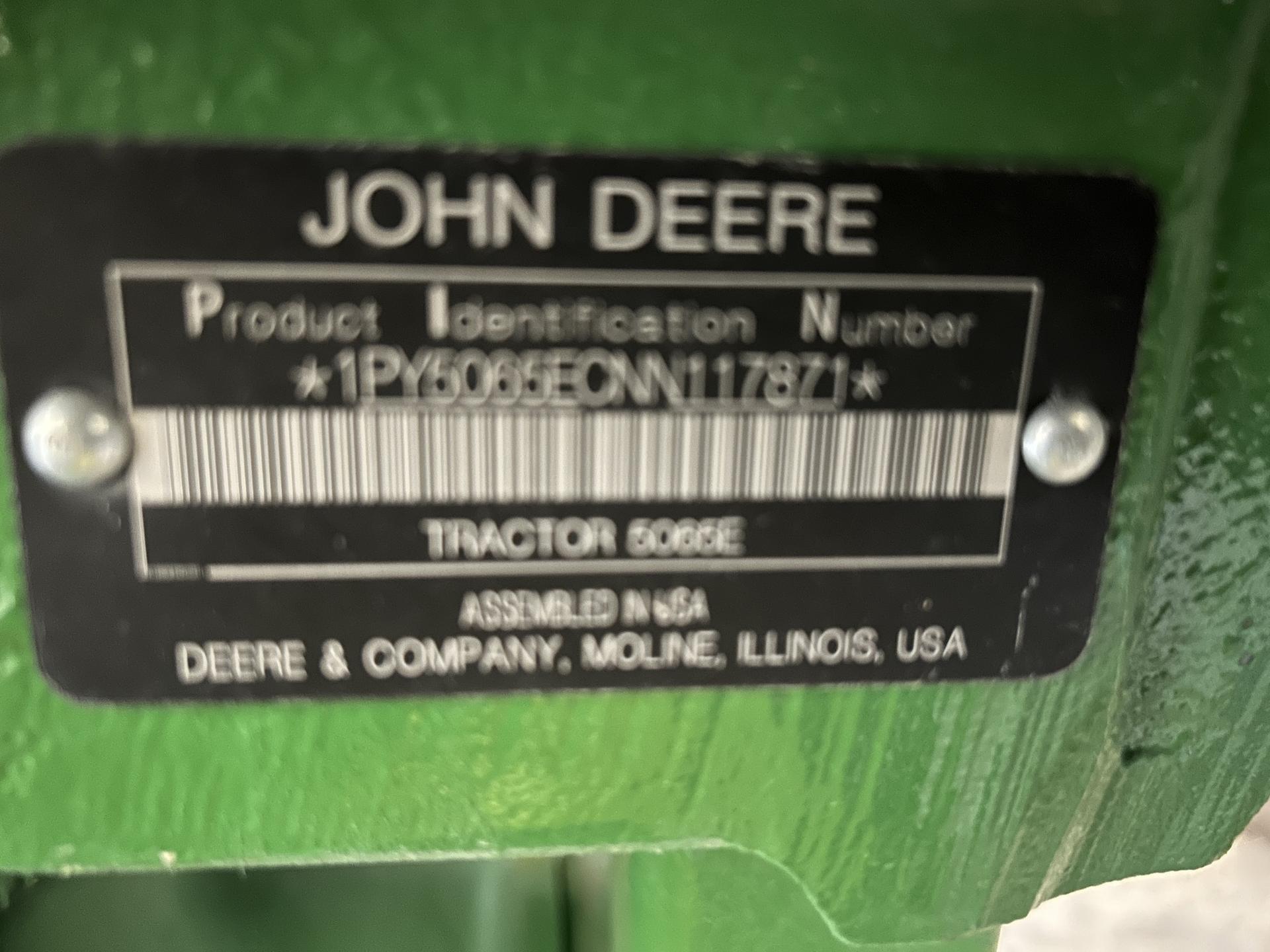 2022 John Deere 5065E