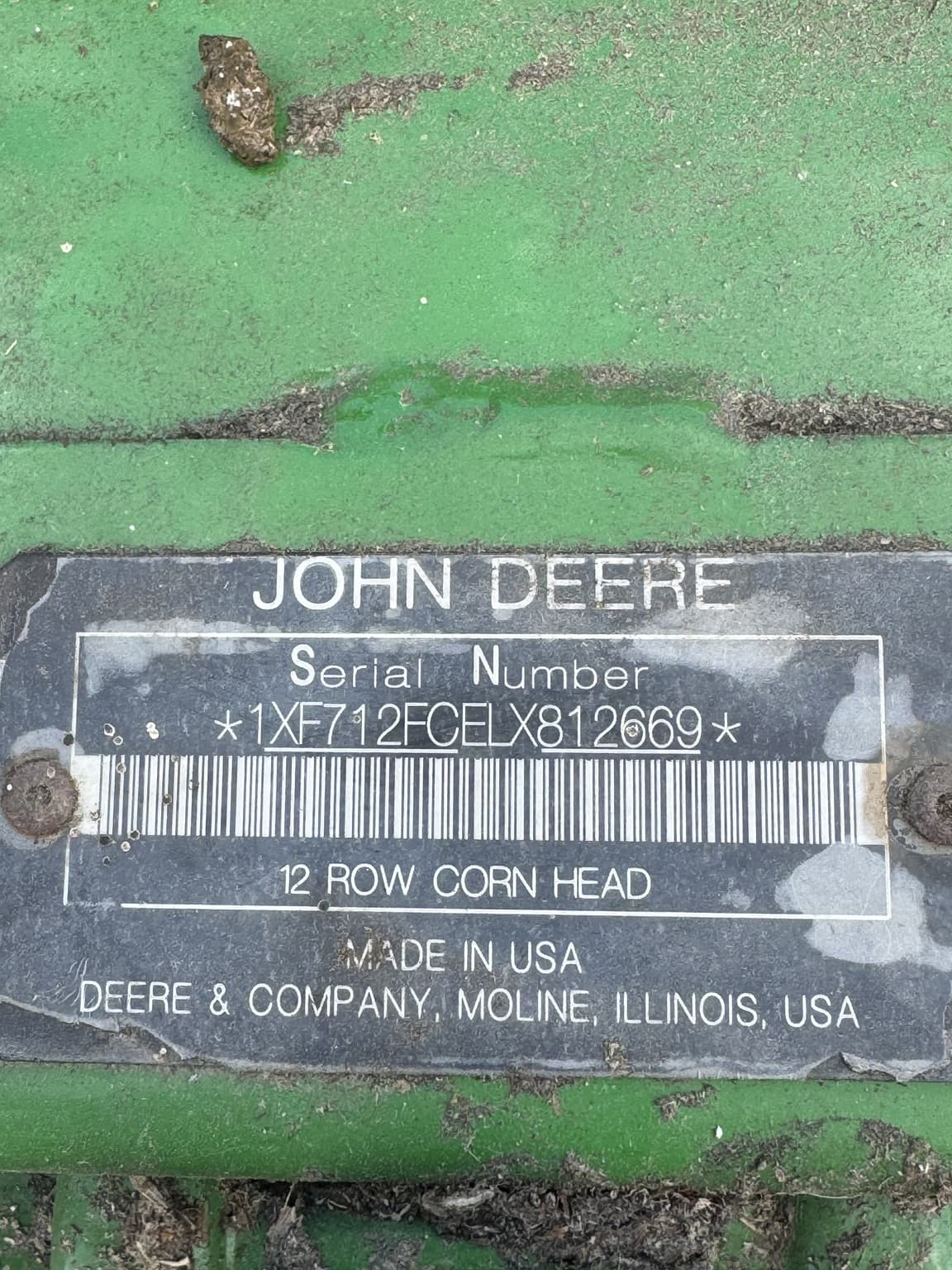 2020 John Deere 712FC