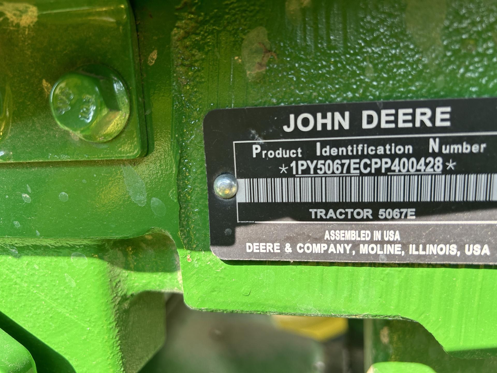 2023 John Deere 5067E Image