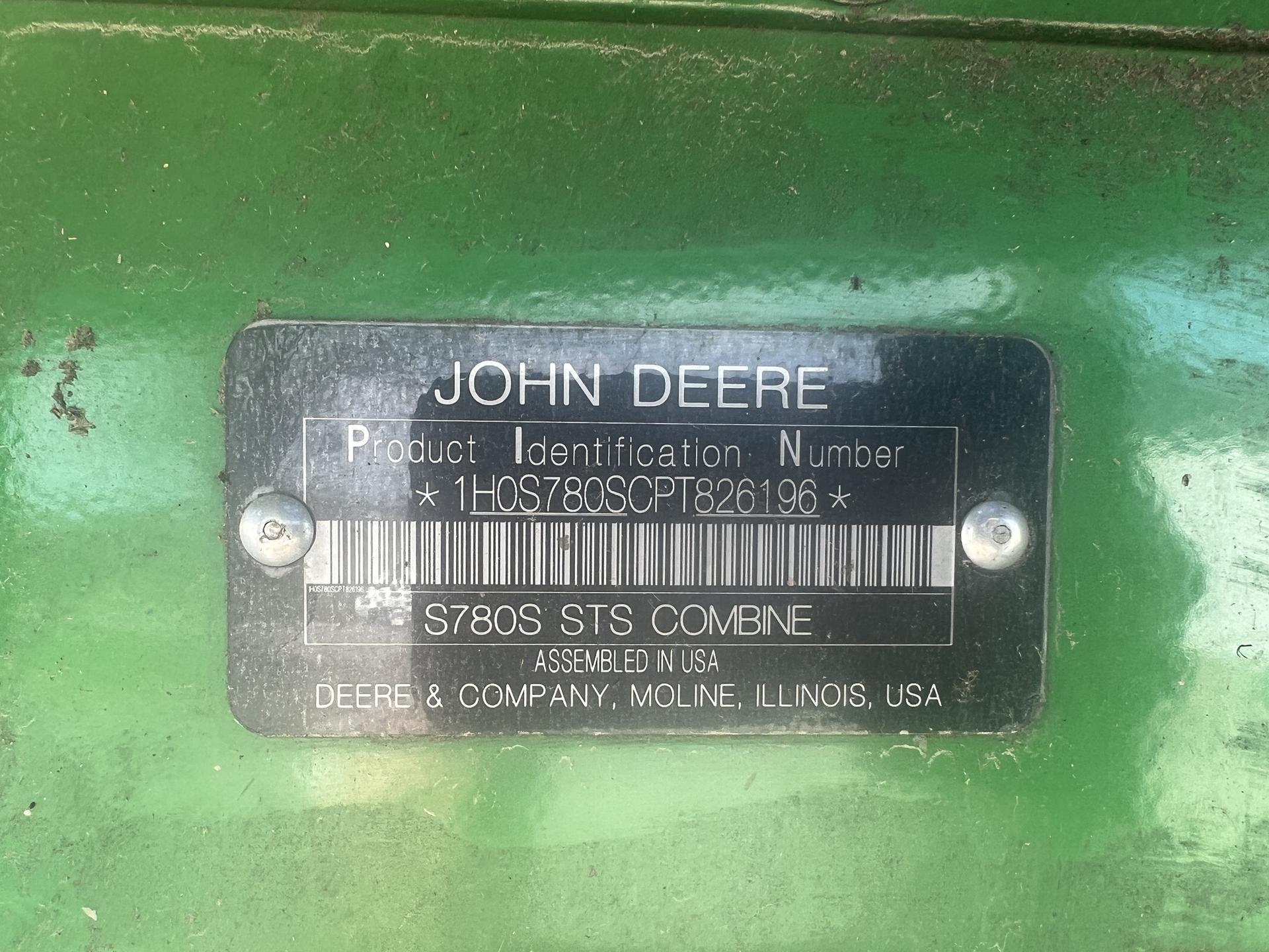 2023 John Deere S780 Image