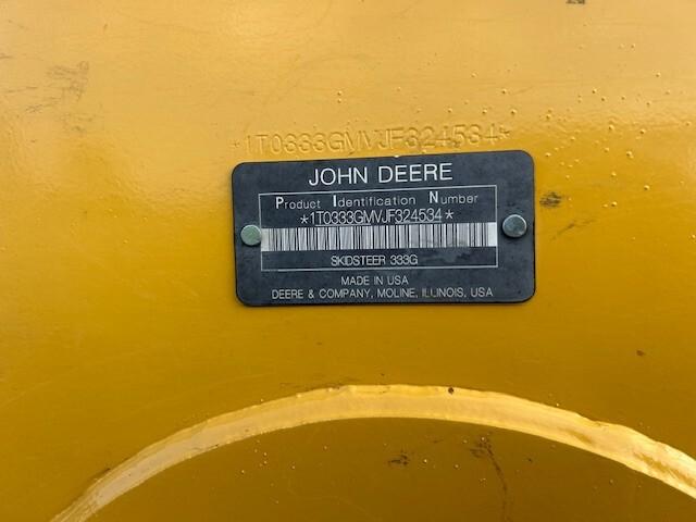 2018 John Deere 333G Image