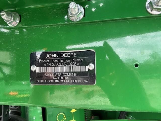 2020 John Deere S790 Image